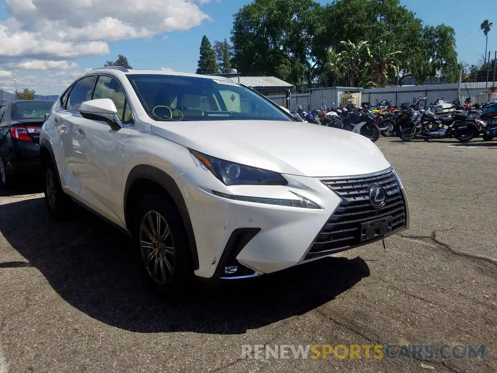 1 Photograph of a damaged car JTJYARBZ4K2148933 LEXUS NX 300 BAS 2019