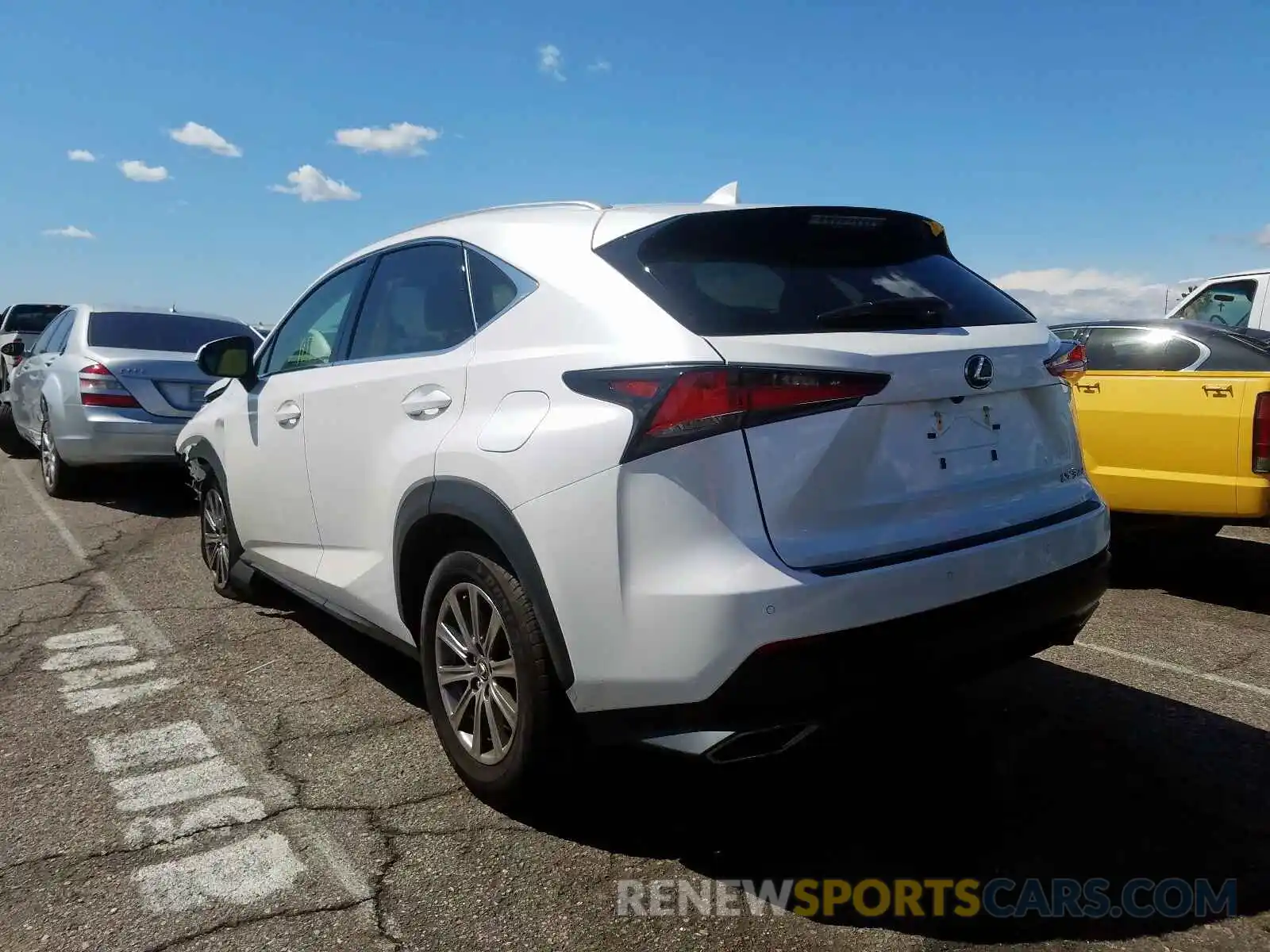 3 Photograph of a damaged car JTJYARBZ4K2148933 LEXUS NX 300 BAS 2019