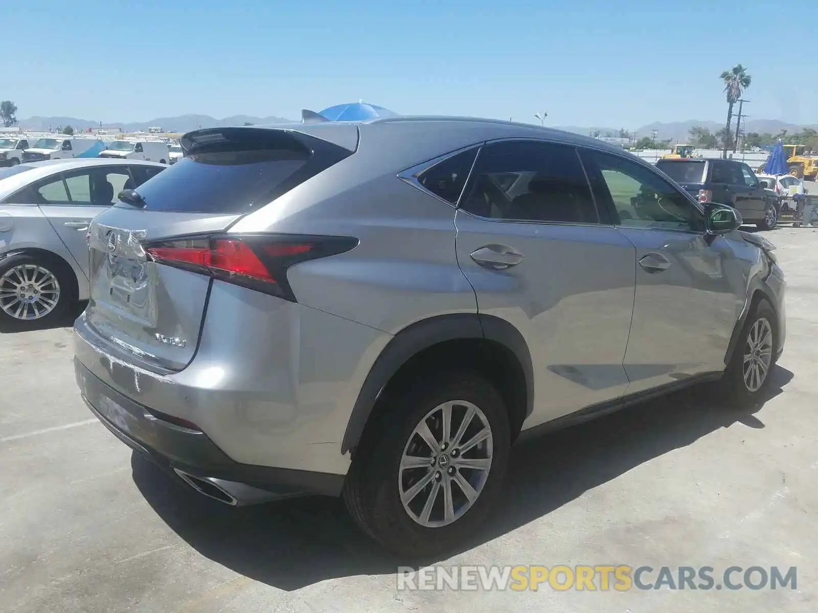 4 Photograph of a damaged car JTJYARBZ5K2116864 LEXUS NX 300 BAS 2019