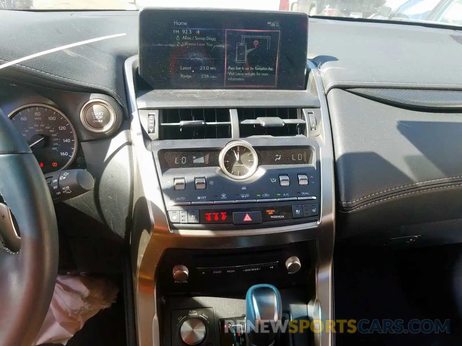 9 Фотография поврежденного автомобиля JTJYARBZ5K2127332 LEXUS NX 300 BAS 2019