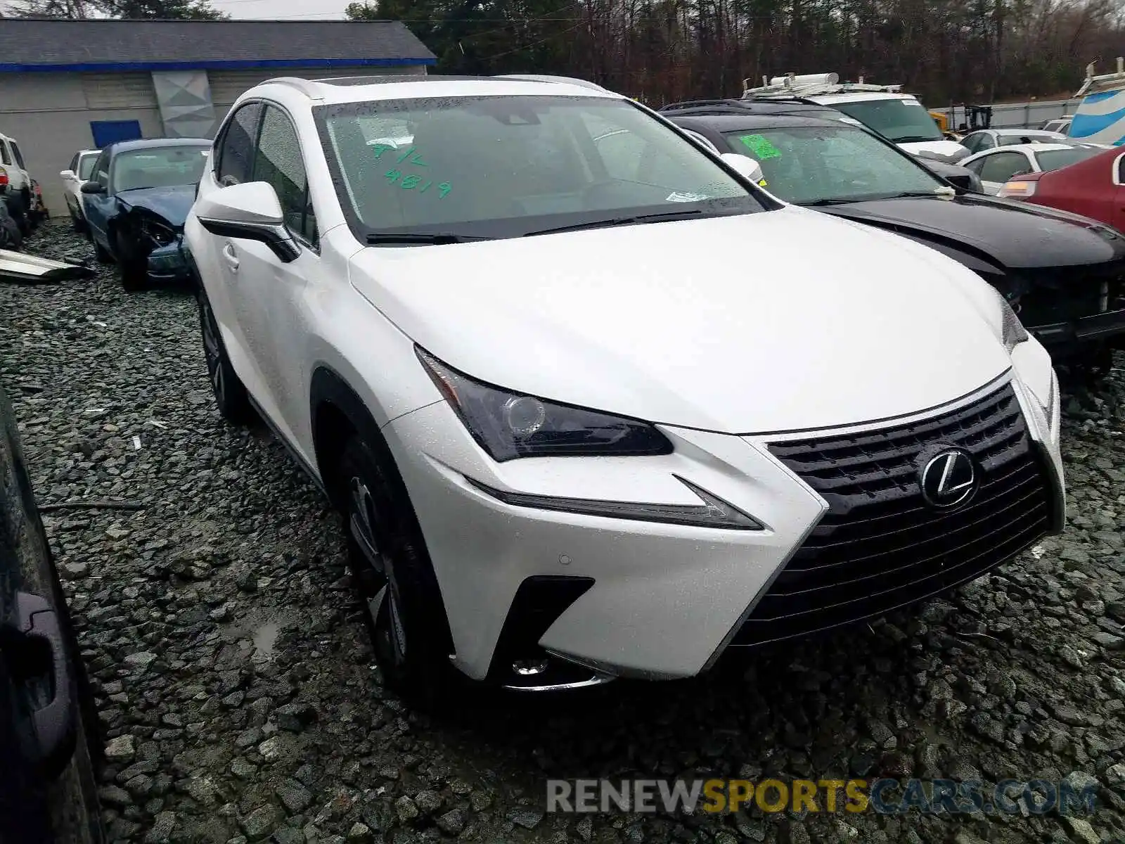 1 Photograph of a damaged car JTJYARBZ5K2137004 LEXUS NX 300 BAS 2019