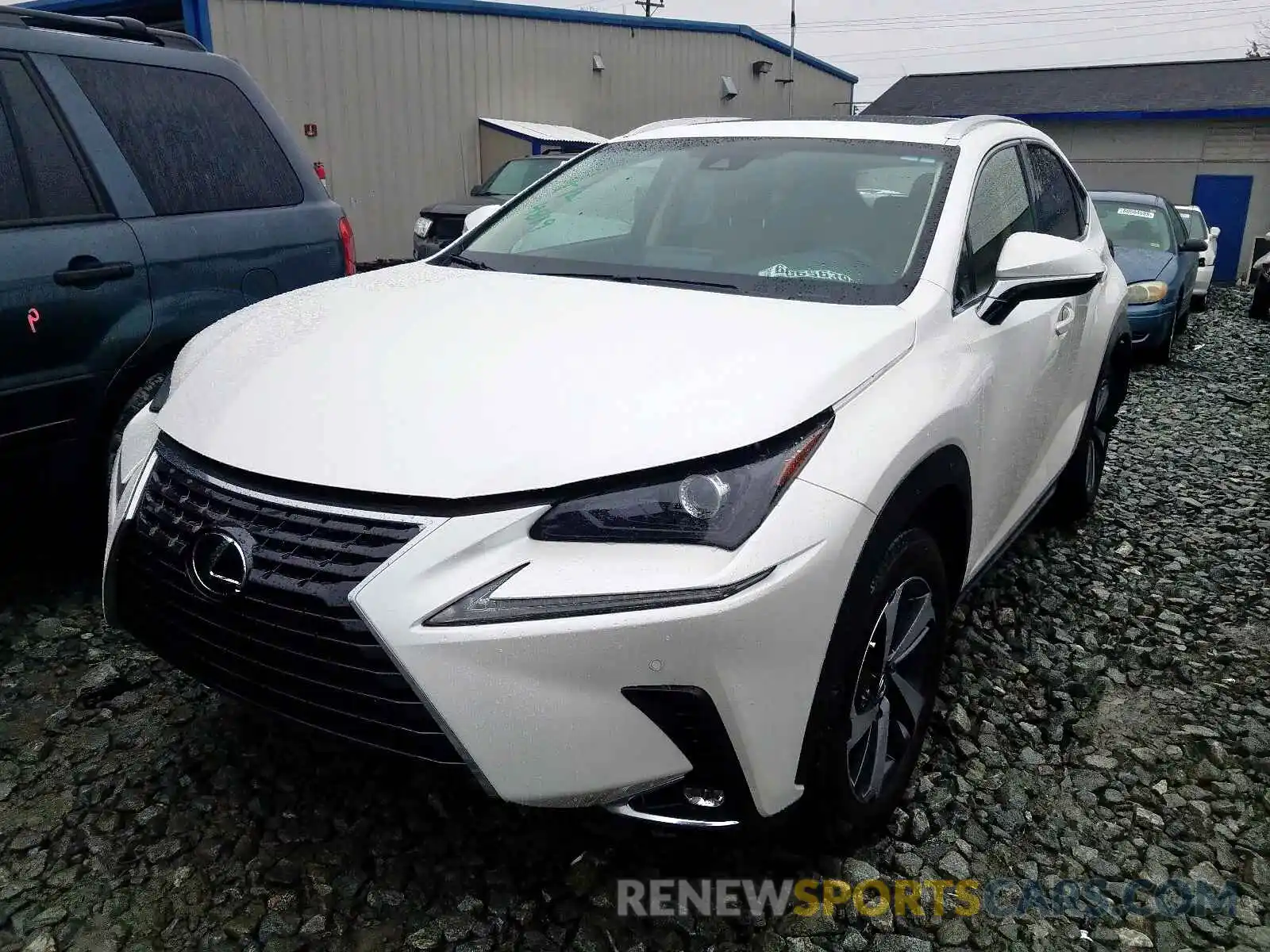 2 Фотография поврежденного автомобиля JTJYARBZ5K2137004 LEXUS NX 300 BAS 2019