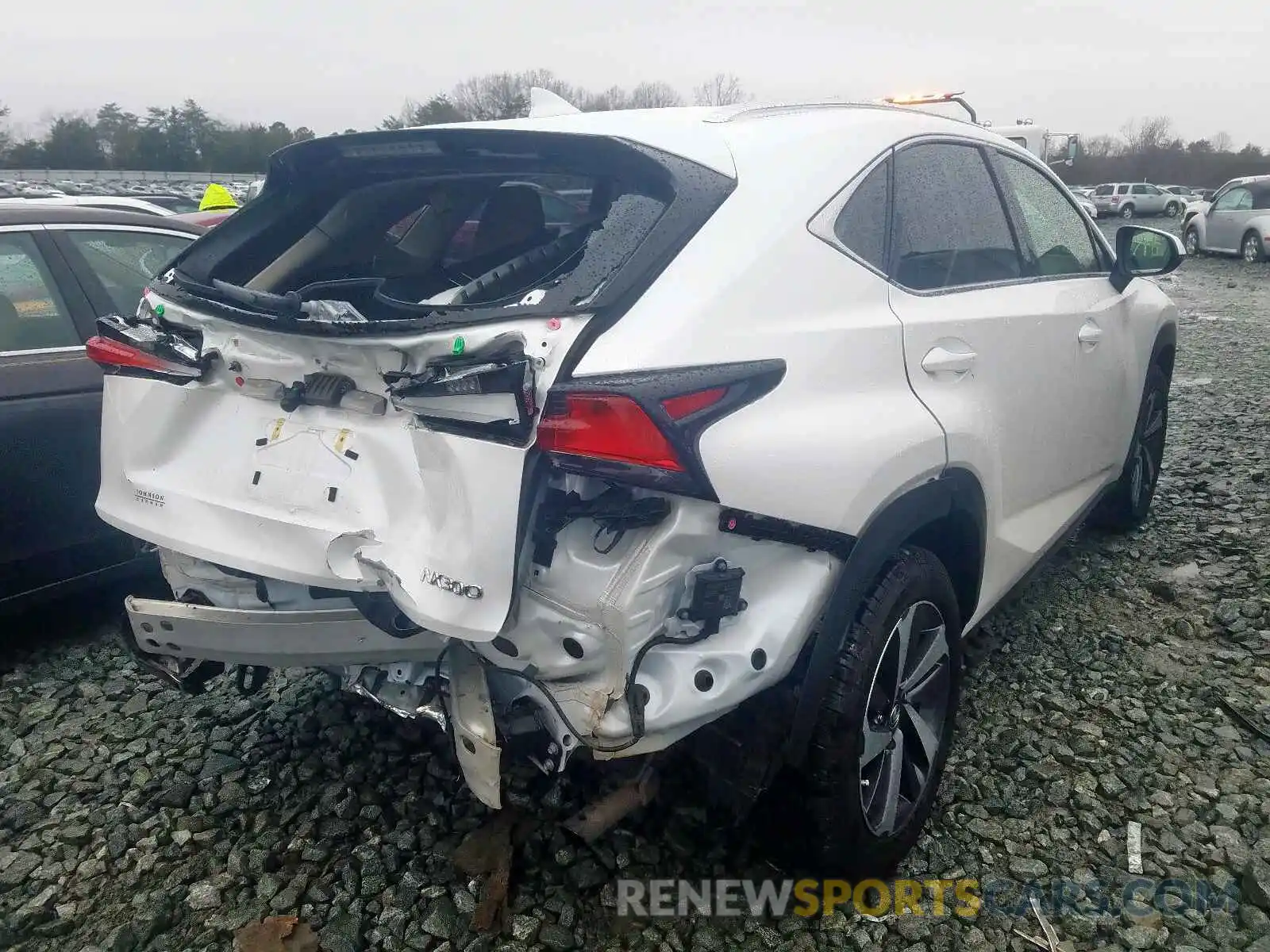 4 Photograph of a damaged car JTJYARBZ5K2137004 LEXUS NX 300 BAS 2019