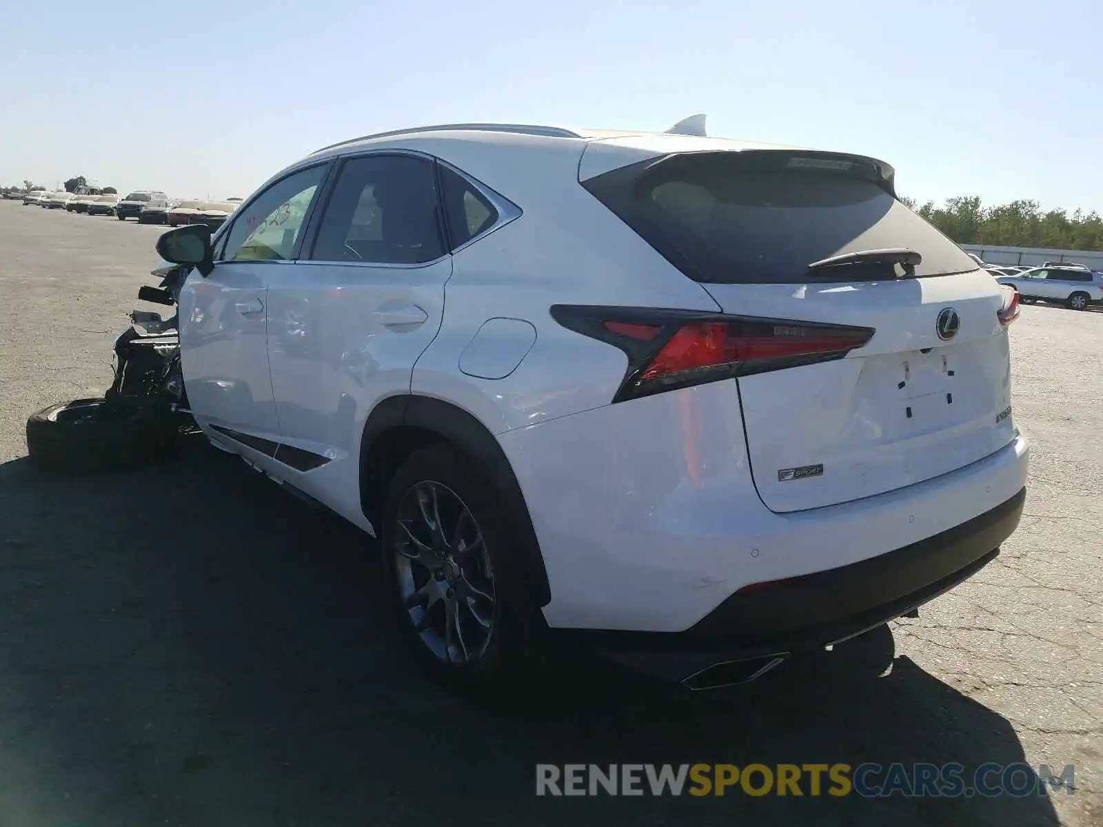 3 Photograph of a damaged car JTJYARBZ5K2148035 LEXUS NX 300 BAS 2019