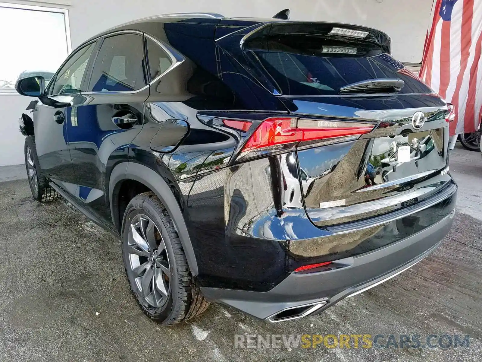 3 Photograph of a damaged car JTJYARBZ5K2156359 LEXUS NX 300 BAS 2019