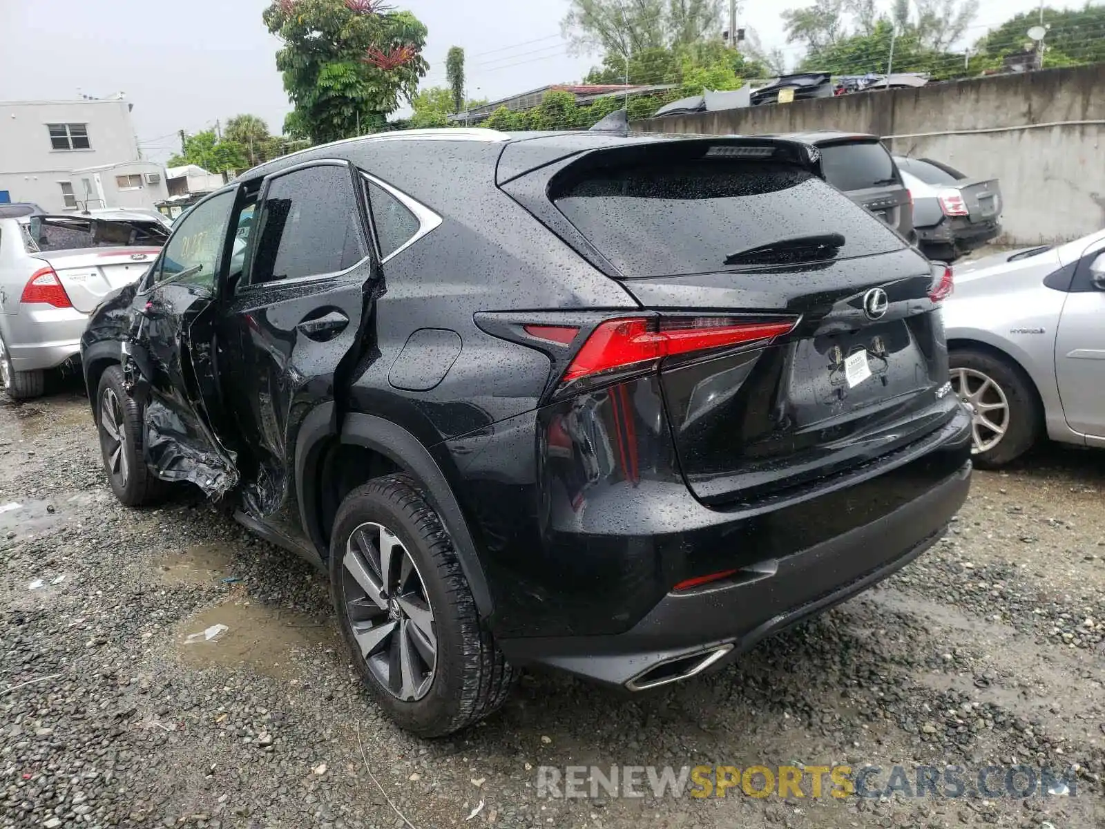 3 Photograph of a damaged car JTJYARBZ6K2124861 LEXUS NX 300 BAS 2019