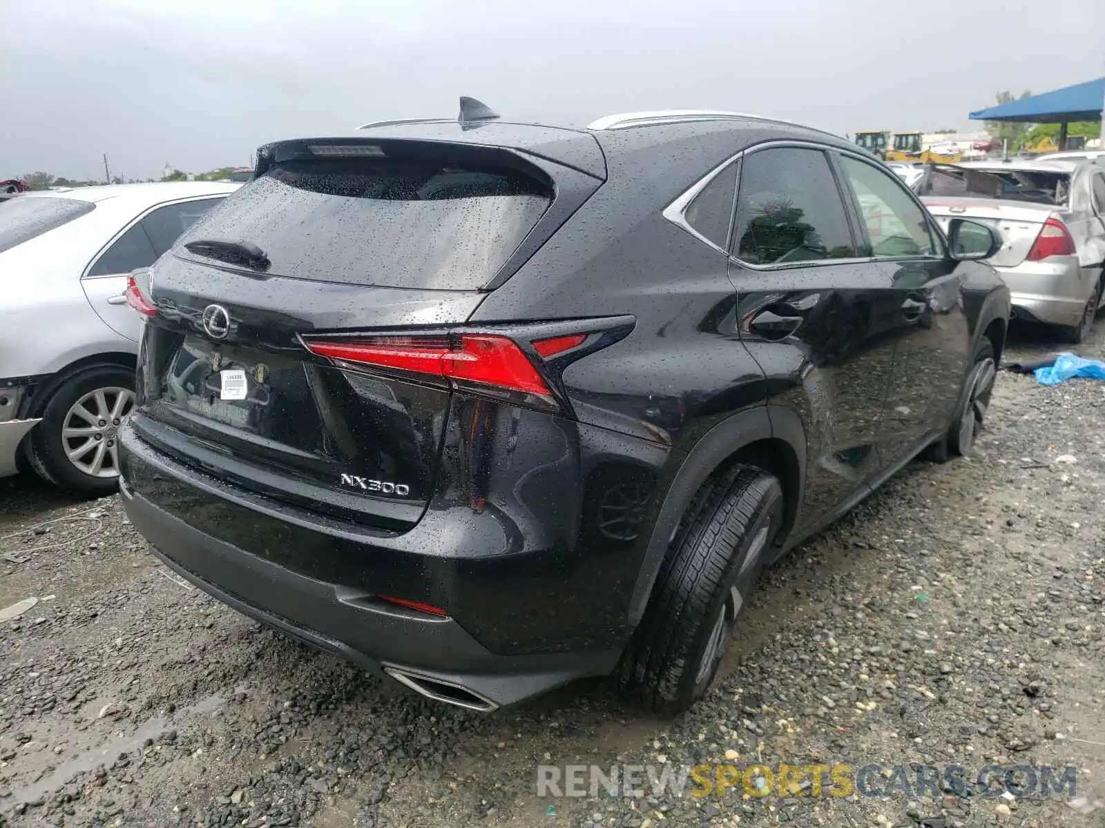 4 Photograph of a damaged car JTJYARBZ6K2124861 LEXUS NX 300 BAS 2019