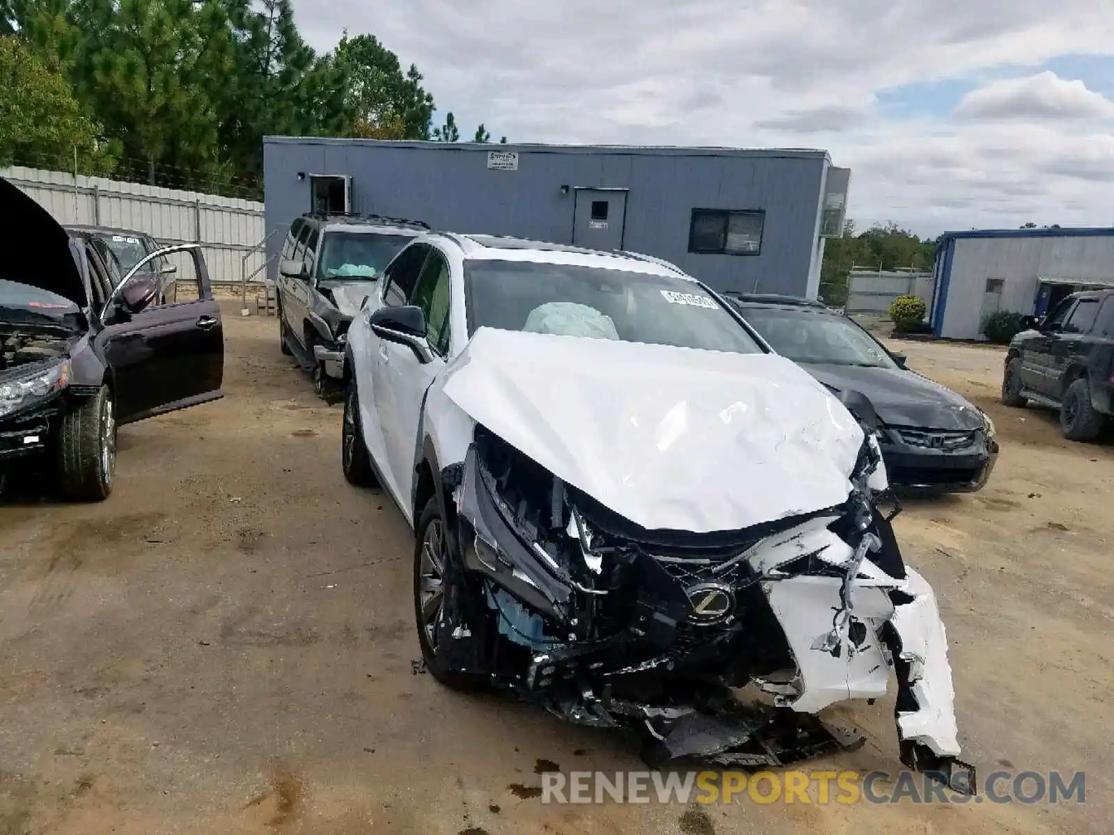 1 Photograph of a damaged car JTJYARBZ6K2143880 LEXUS NX 300 BAS 2019