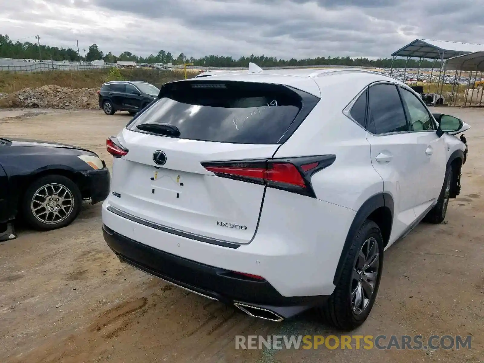 4 Photograph of a damaged car JTJYARBZ6K2143880 LEXUS NX 300 BAS 2019