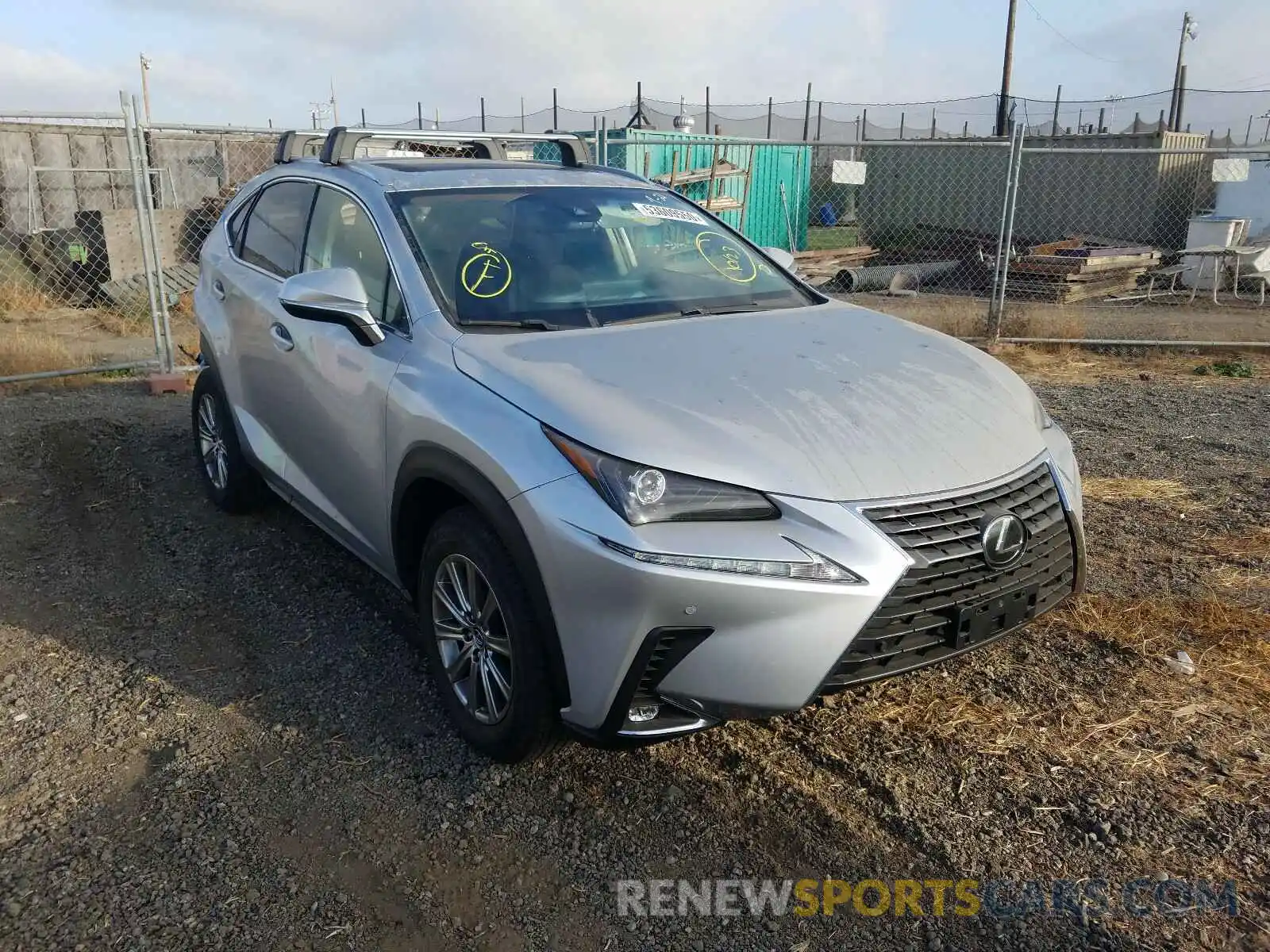 1 Фотография поврежденного автомобиля JTJYARBZ6K2153289 LEXUS NX 300 BAS 2019