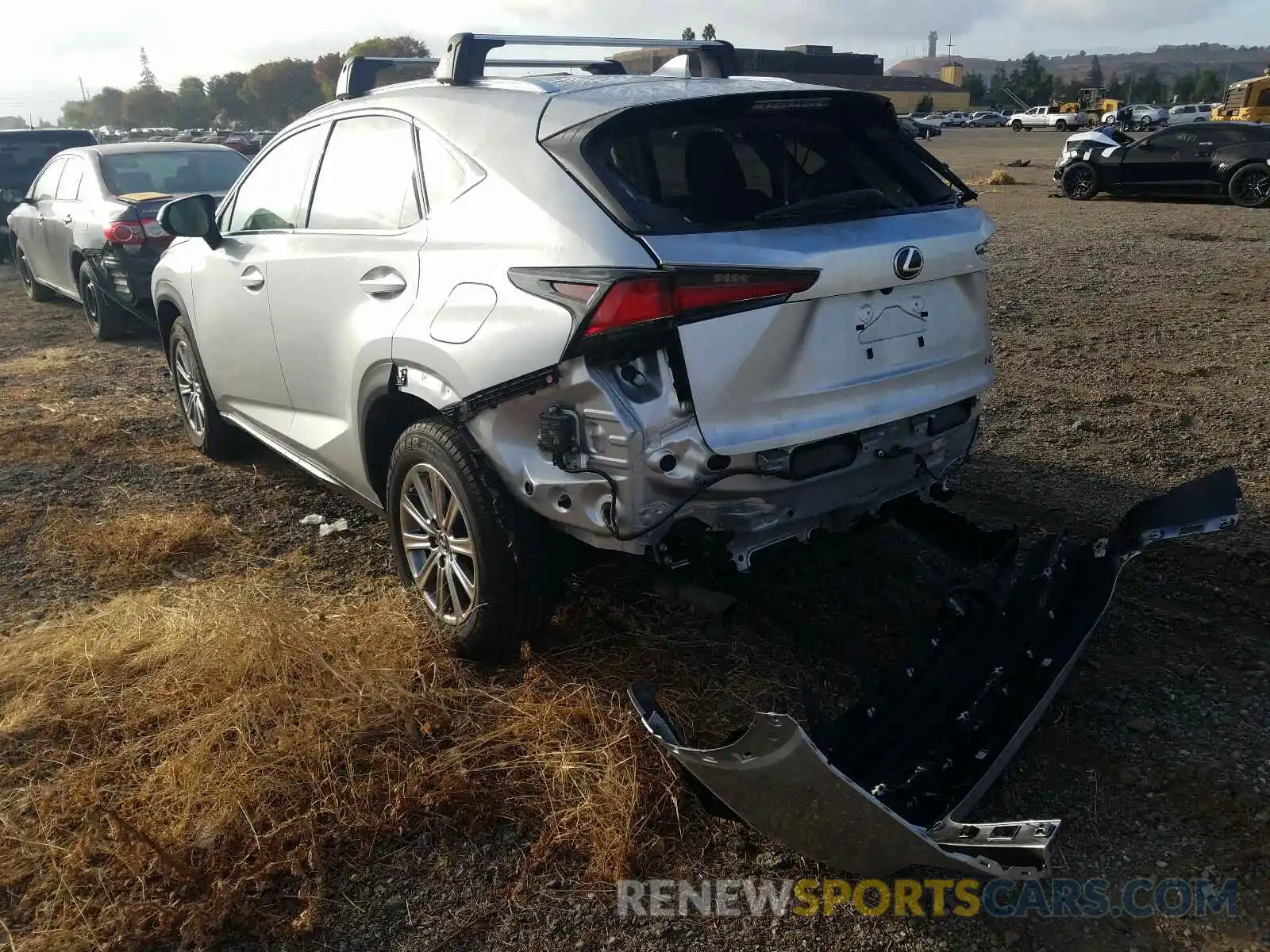 3 Photograph of a damaged car JTJYARBZ6K2153289 LEXUS NX 300 BAS 2019