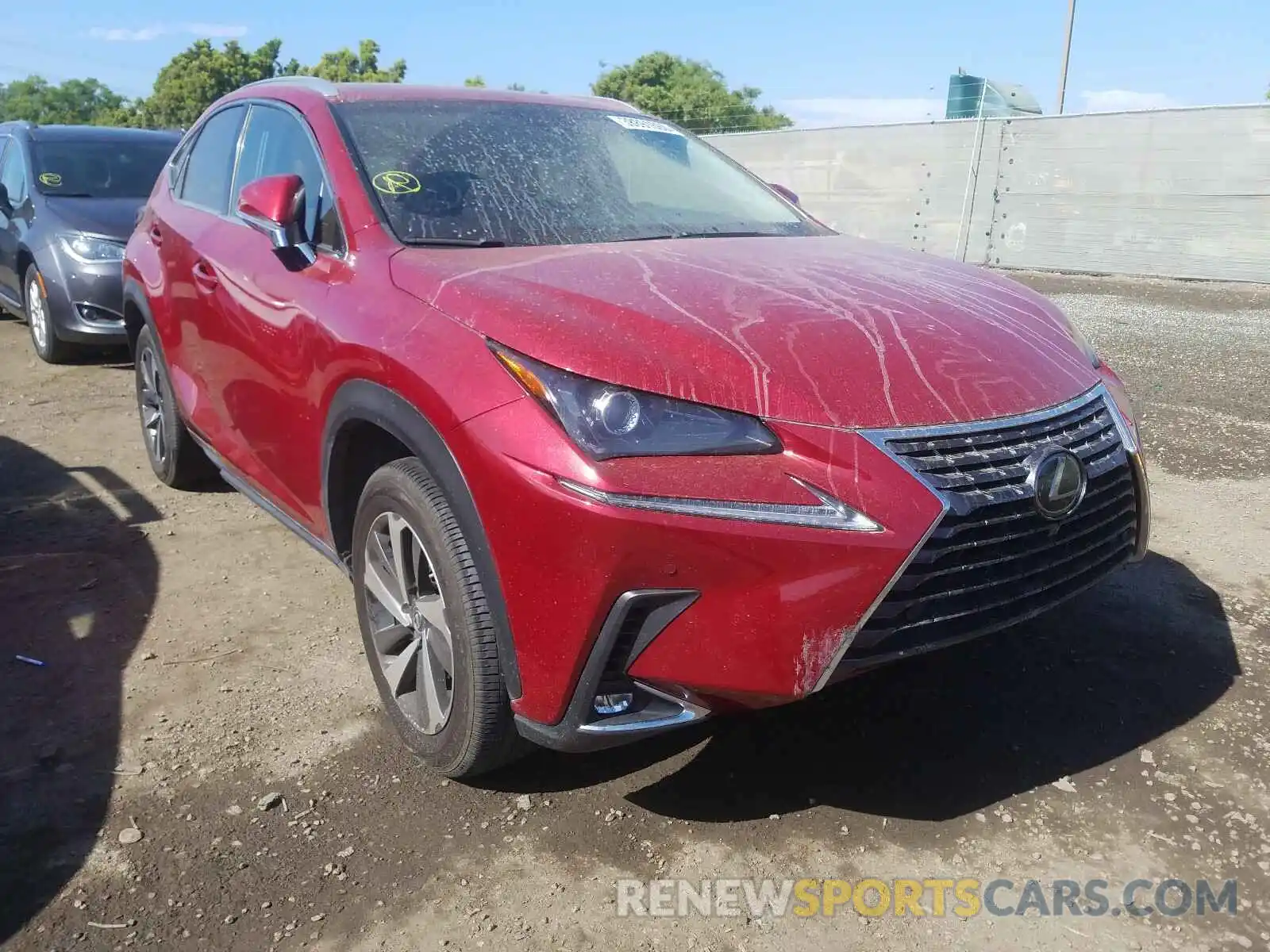 1 Photograph of a damaged car JTJYARBZ7K2119488 LEXUS NX 300 BAS 2019