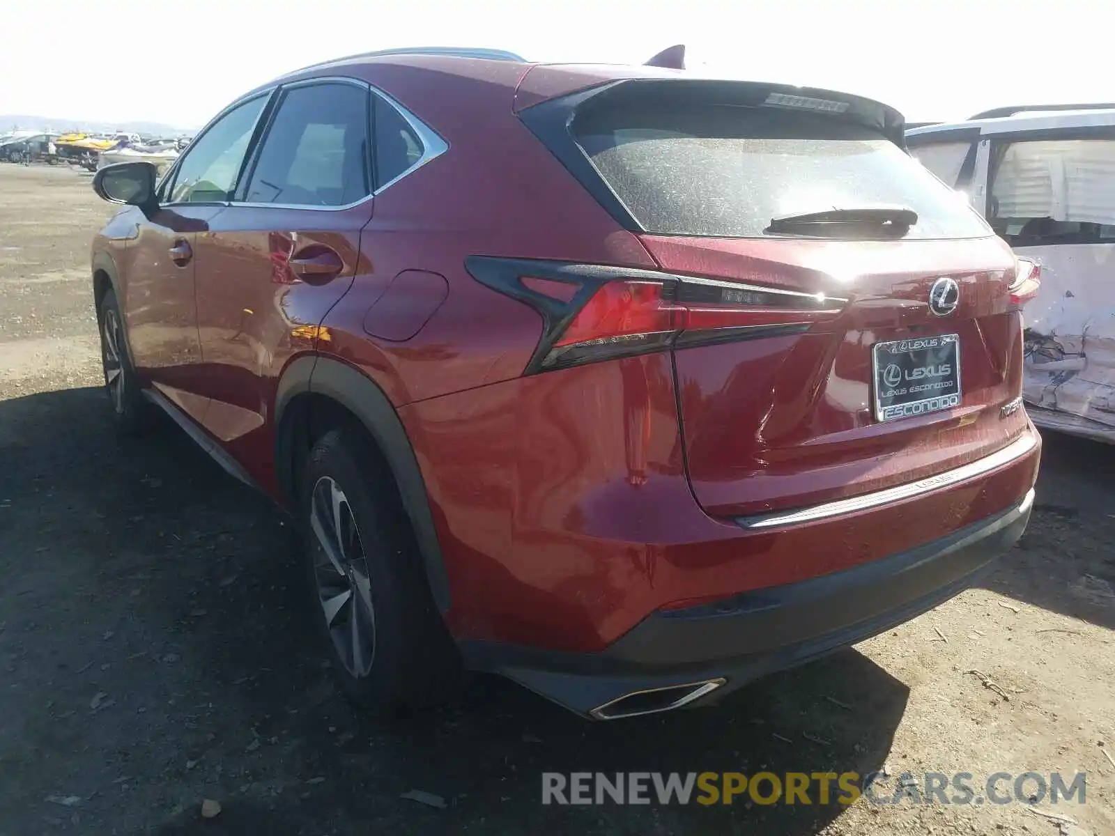 3 Photograph of a damaged car JTJYARBZ7K2119488 LEXUS NX 300 BAS 2019