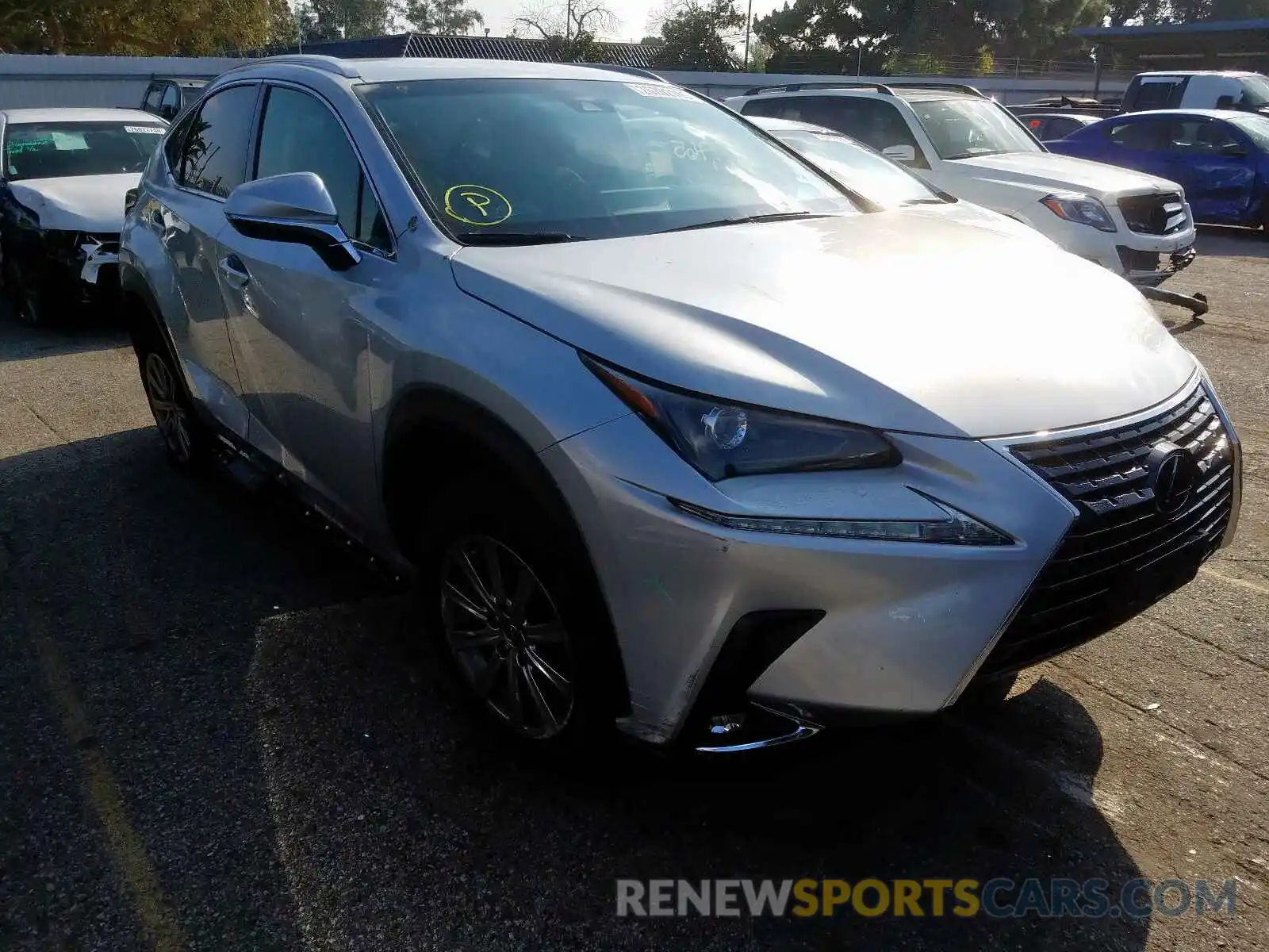 1 Photograph of a damaged car JTJYARBZ7K2133536 LEXUS NX 300 BAS 2019