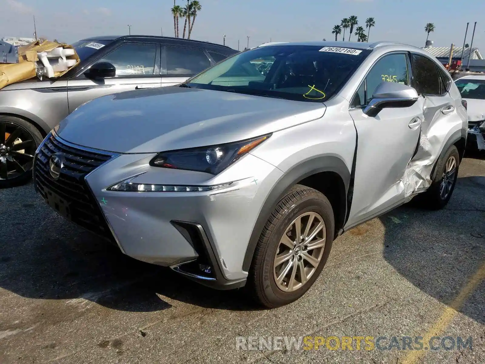 2 Photograph of a damaged car JTJYARBZ7K2133536 LEXUS NX 300 BAS 2019