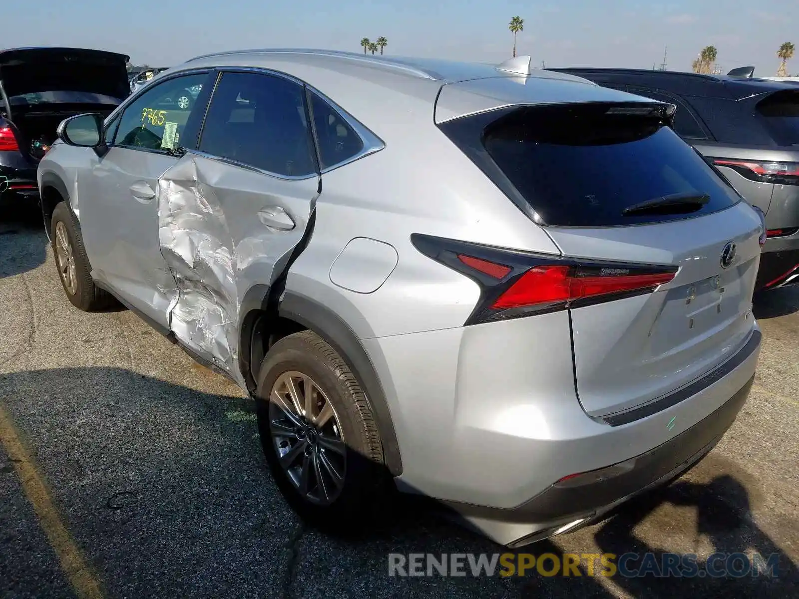 3 Photograph of a damaged car JTJYARBZ7K2133536 LEXUS NX 300 BAS 2019