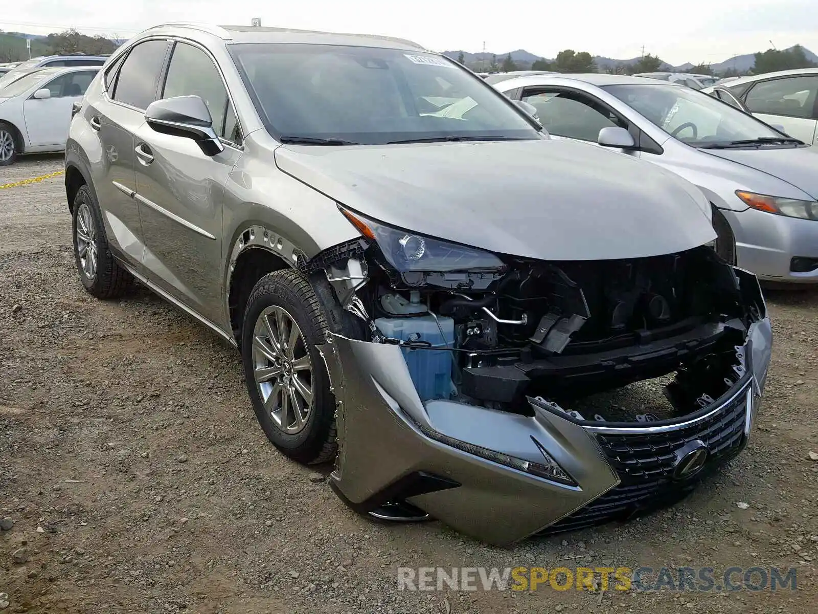 1 Photograph of a damaged car JTJYARBZ7K2144598 LEXUS NX 300 BAS 2019