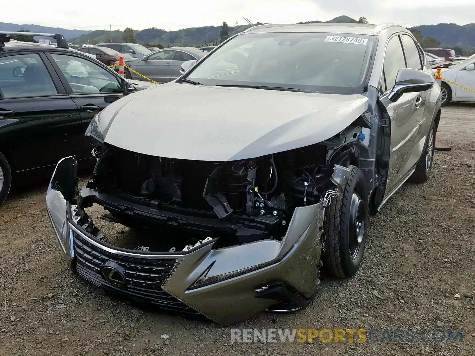 2 Photograph of a damaged car JTJYARBZ7K2144598 LEXUS NX 300 BAS 2019