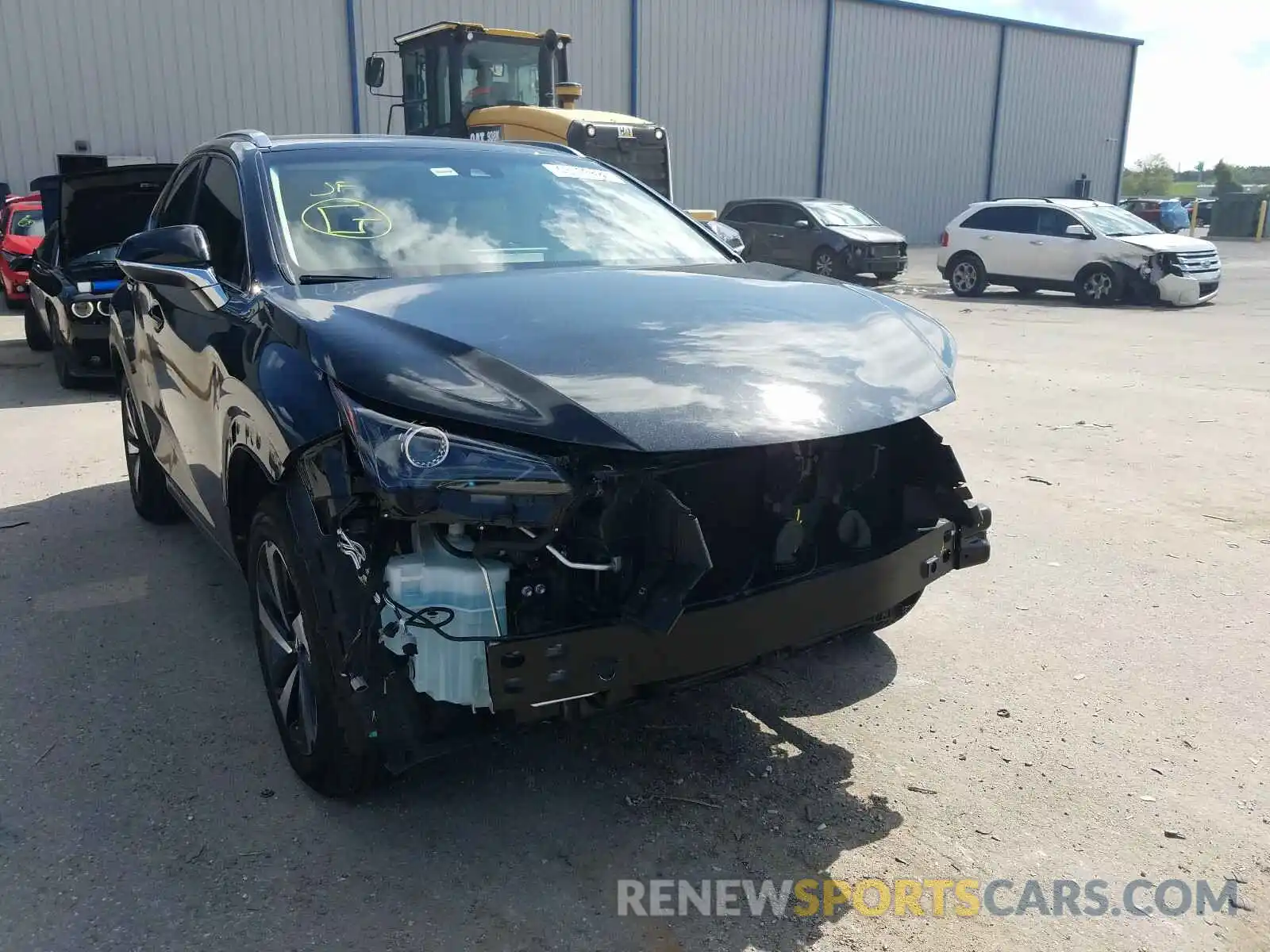 1 Photograph of a damaged car JTJYARBZ7K2145198 LEXUS NX 300 BAS 2019