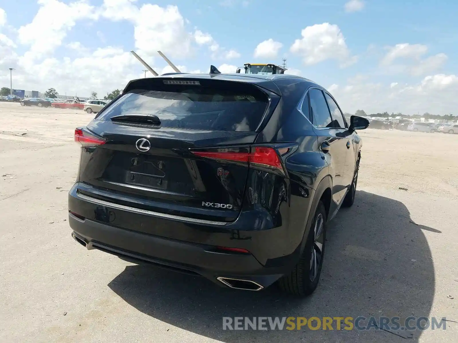 4 Photograph of a damaged car JTJYARBZ7K2145198 LEXUS NX 300 BAS 2019