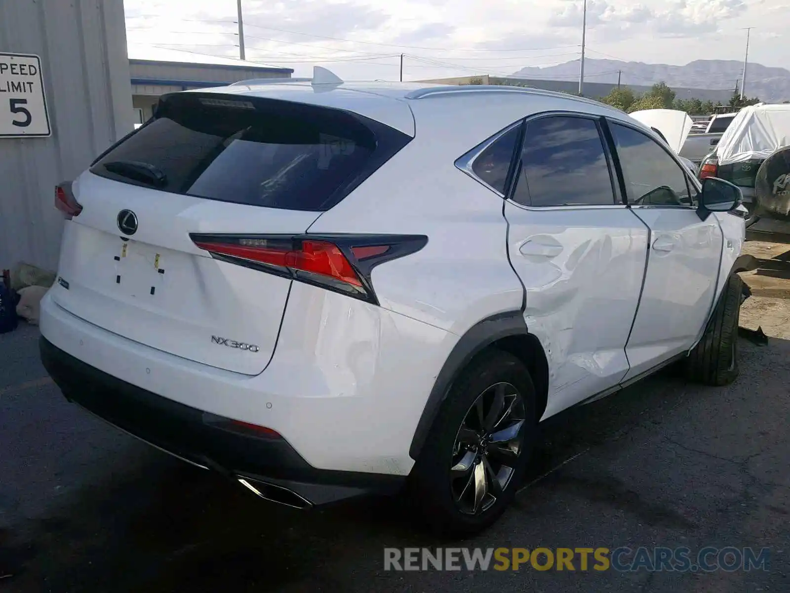 4 Photograph of a damaged car JTJYARBZ7K2152488 LEXUS NX 300 BAS 2019