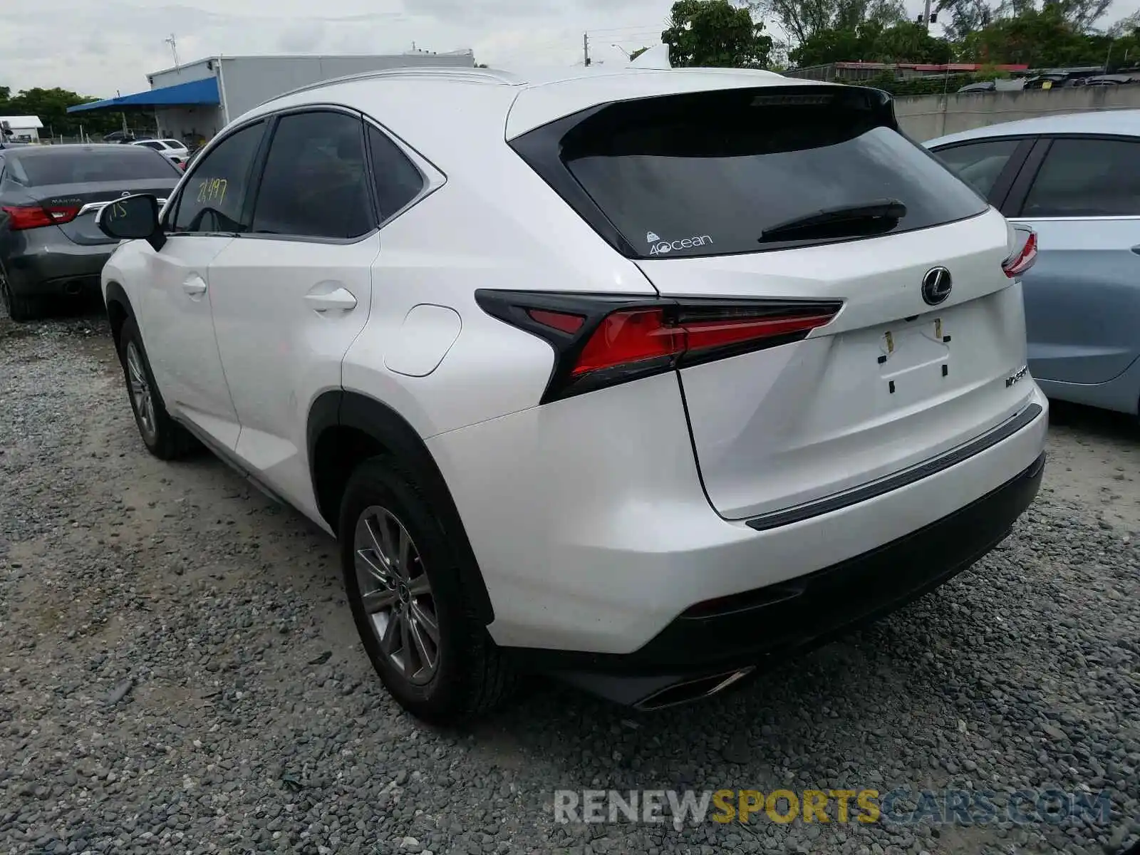 3 Photograph of a damaged car JTJYARBZ7K2156721 LEXUS NX 300 BAS 2019