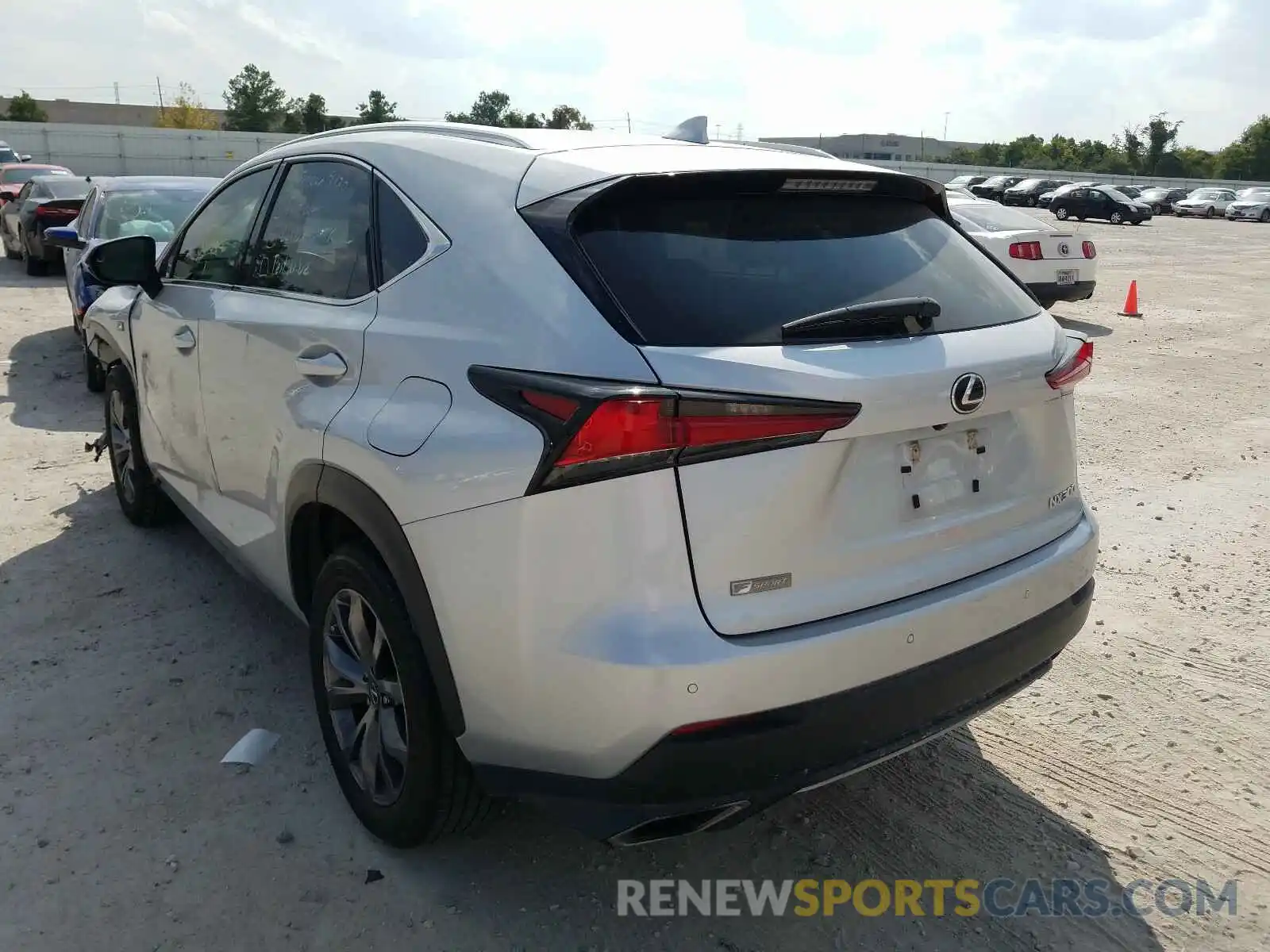 3 Photograph of a damaged car JTJYARBZ8K2125123 LEXUS NX 300 BAS 2019