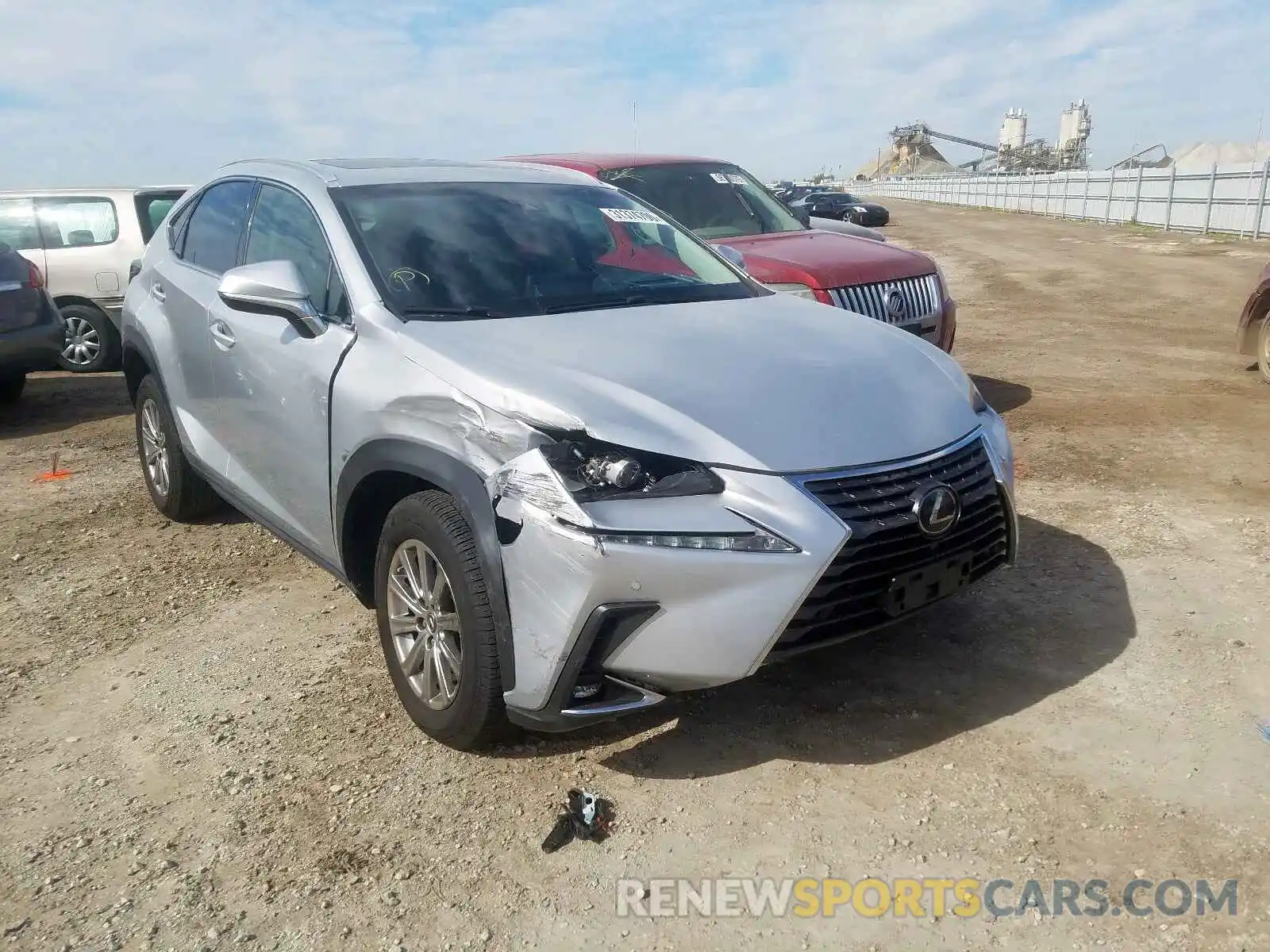 1 Photograph of a damaged car JTJYARBZ8K2131326 LEXUS NX 300 BAS 2019