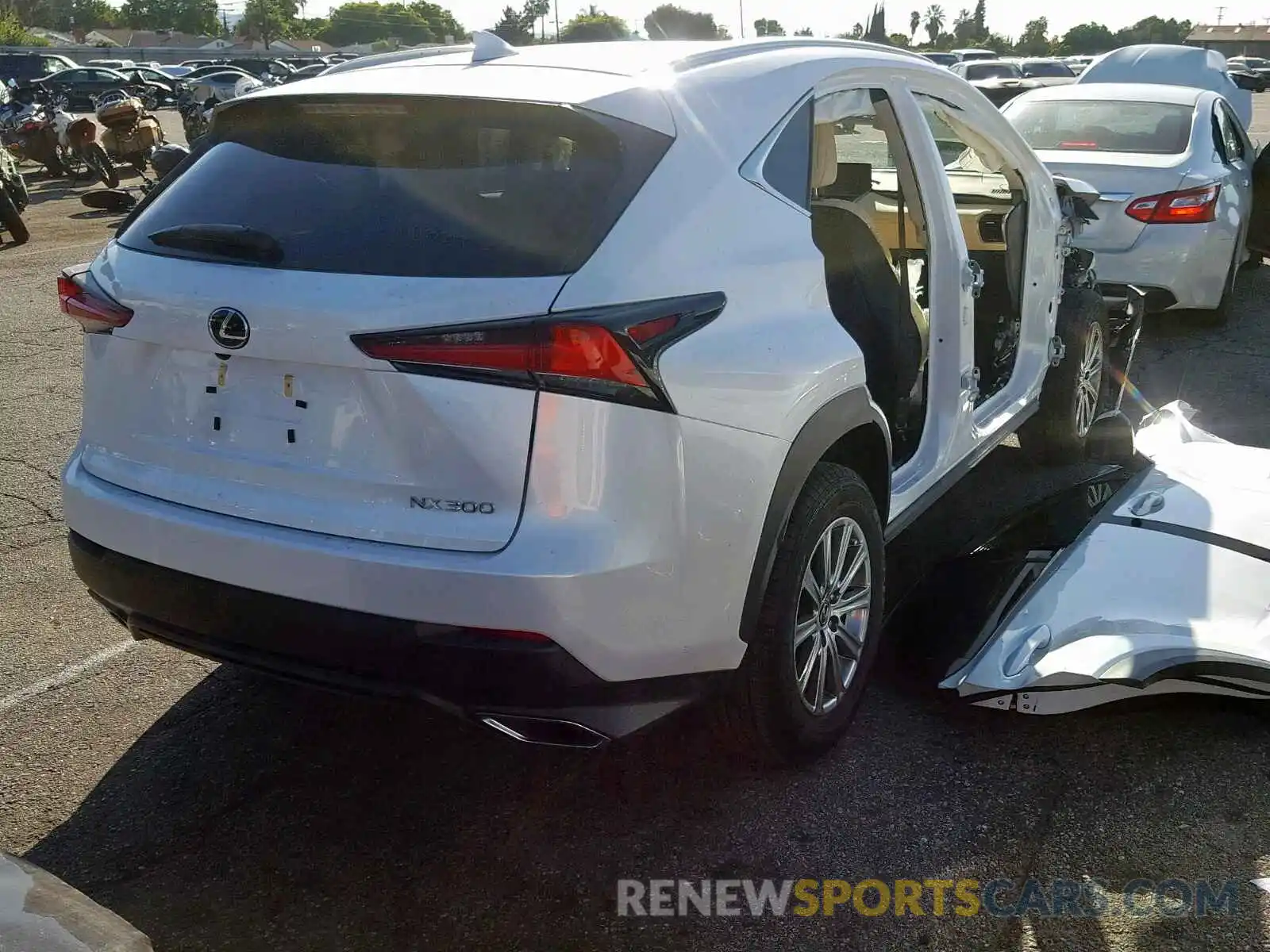 4 Photograph of a damaged car JTJYARBZ8K2135456 LEXUS NX 300 BAS 2019