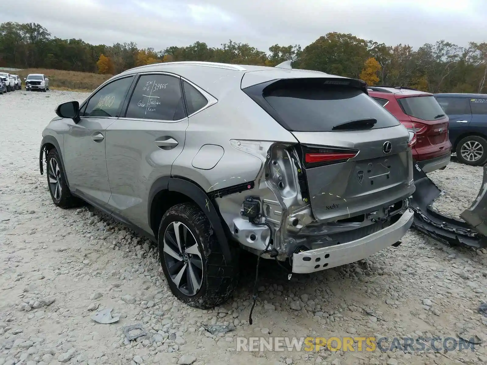 3 Photograph of a damaged car JTJYARBZ8K2149325 LEXUS NX 300 BAS 2019