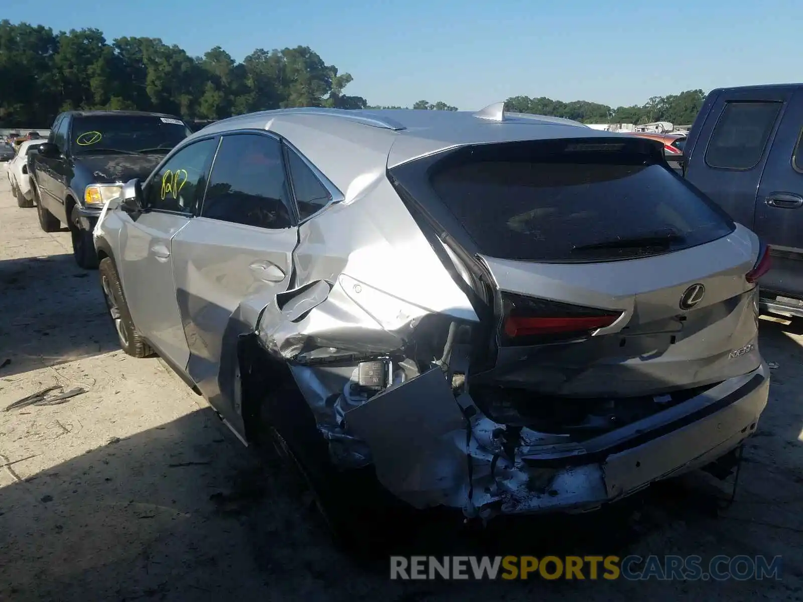 3 Photograph of a damaged car JTJYARBZ8K2150734 LEXUS NX 300 BAS 2019