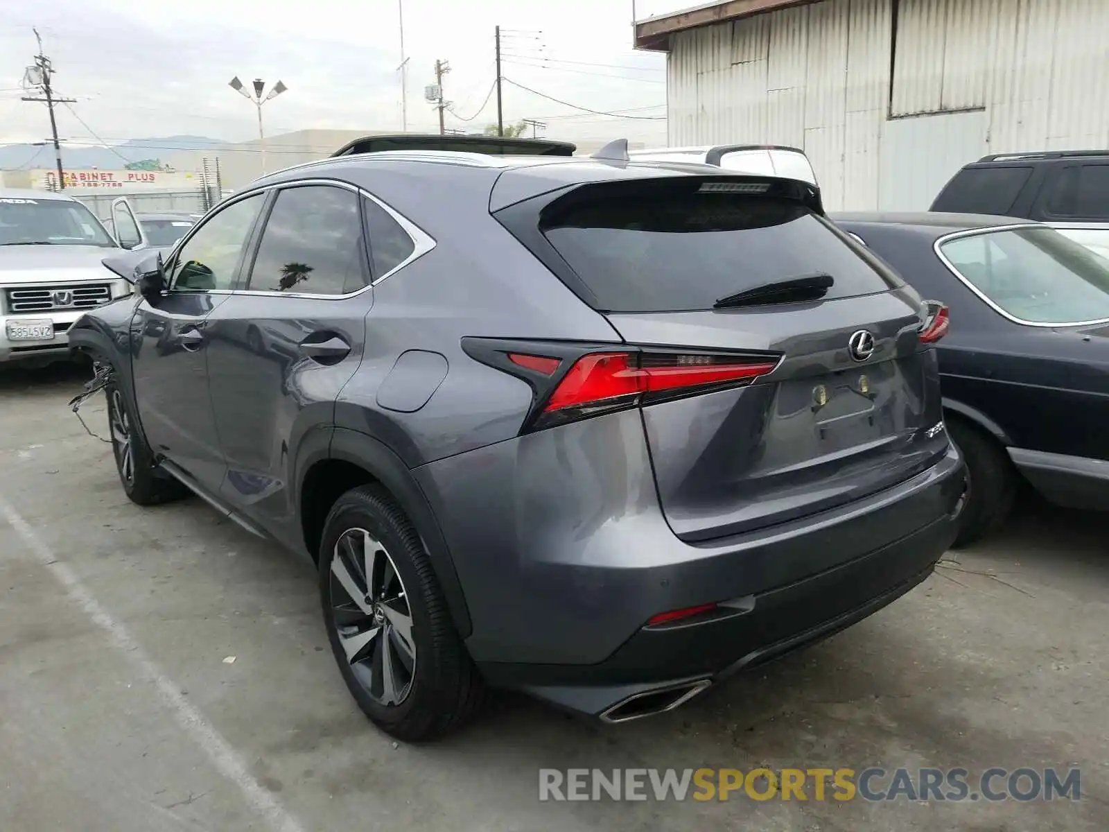 3 Photograph of a damaged car JTJYARBZ9K2117404 LEXUS NX 300 BAS 2019