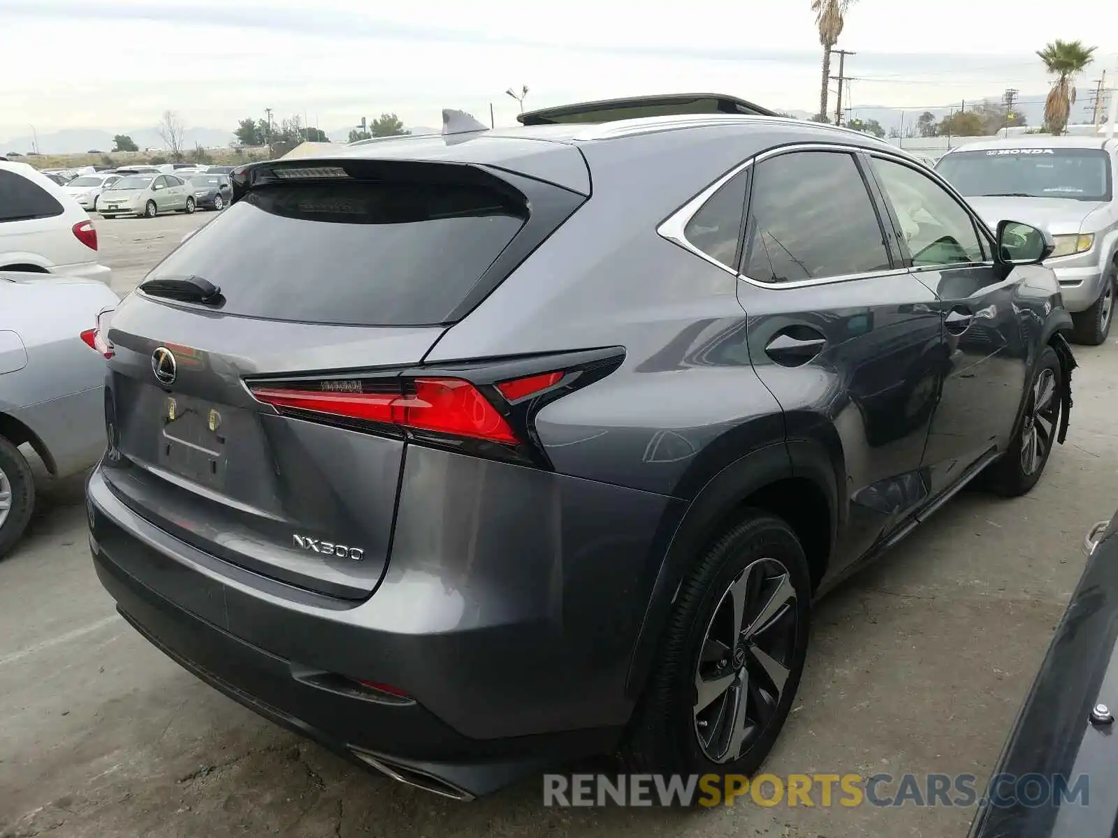 4 Photograph of a damaged car JTJYARBZ9K2117404 LEXUS NX 300 BAS 2019