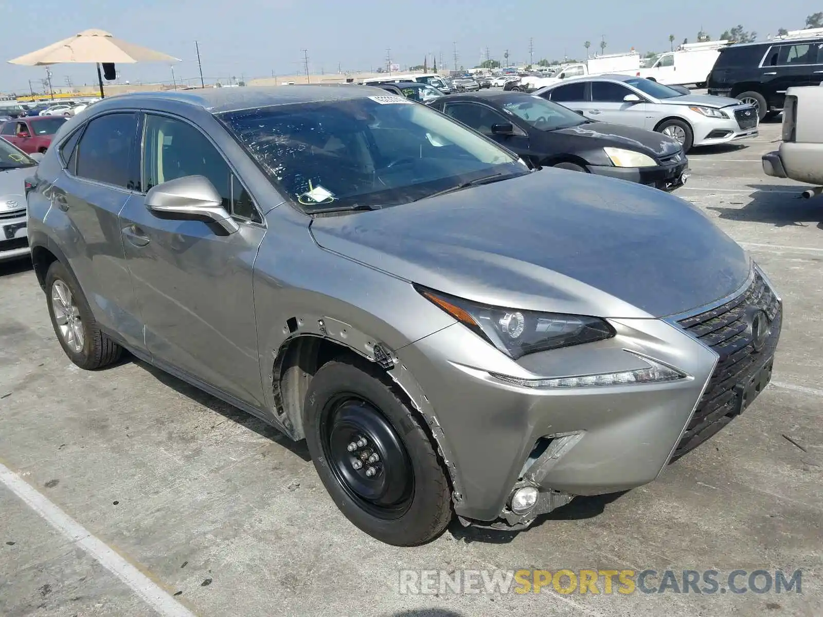 1 Photograph of a damaged car JTJYARBZ9K2121016 LEXUS NX 300 BAS 2019