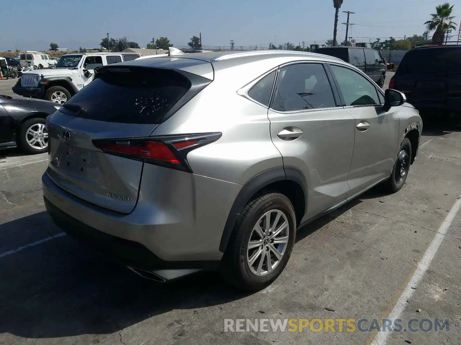 4 Photograph of a damaged car JTJYARBZ9K2121016 LEXUS NX 300 BAS 2019