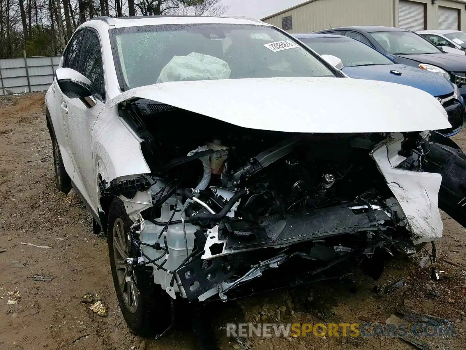 1 Photograph of a damaged car JTJYARBZ9K2126104 LEXUS NX 300 BAS 2019