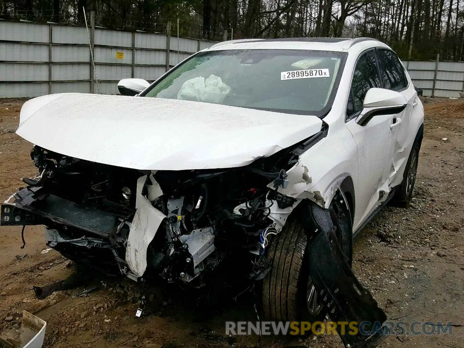 2 Photograph of a damaged car JTJYARBZ9K2126104 LEXUS NX 300 BAS 2019