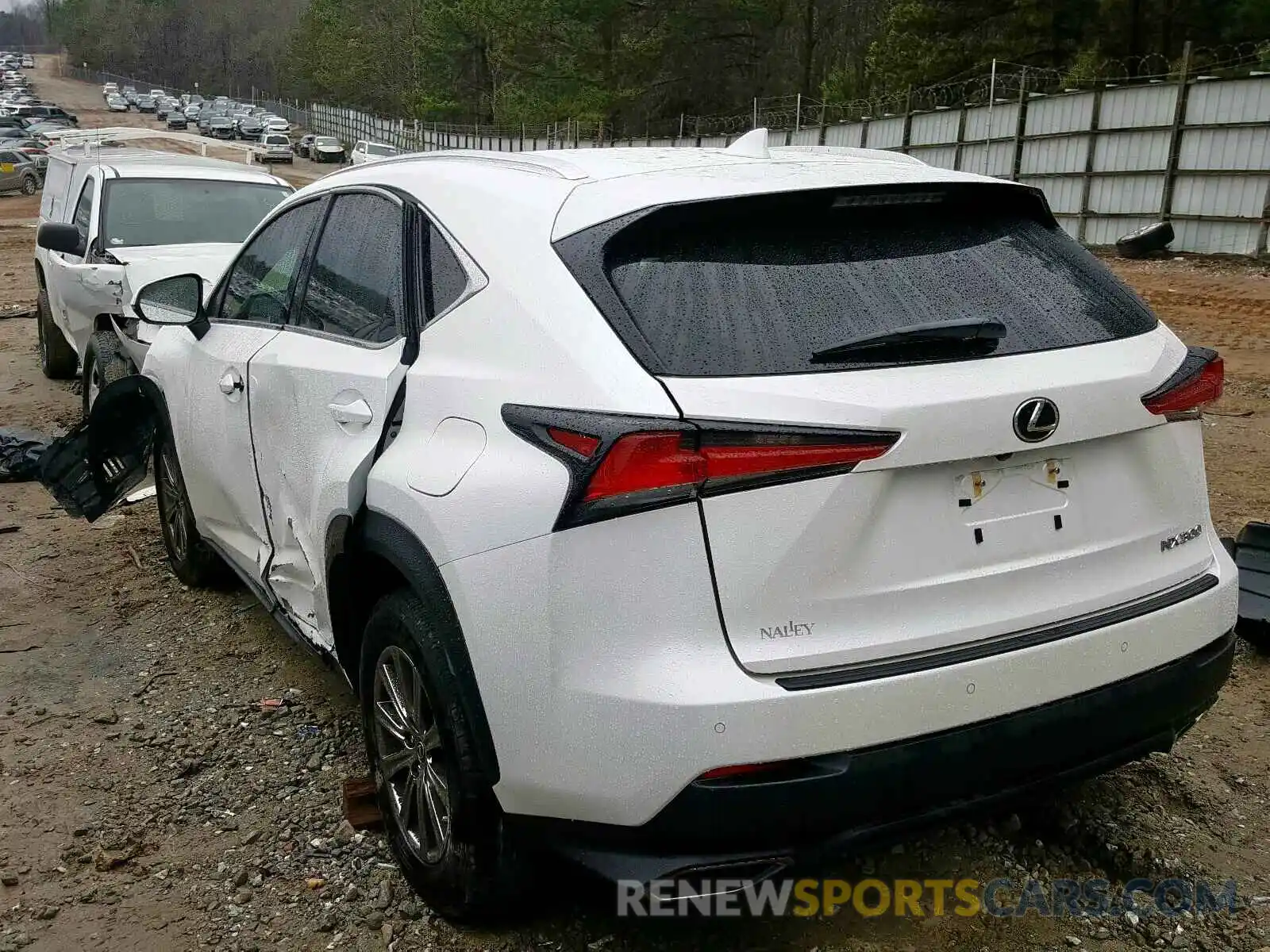 3 Photograph of a damaged car JTJYARBZ9K2126104 LEXUS NX 300 BAS 2019