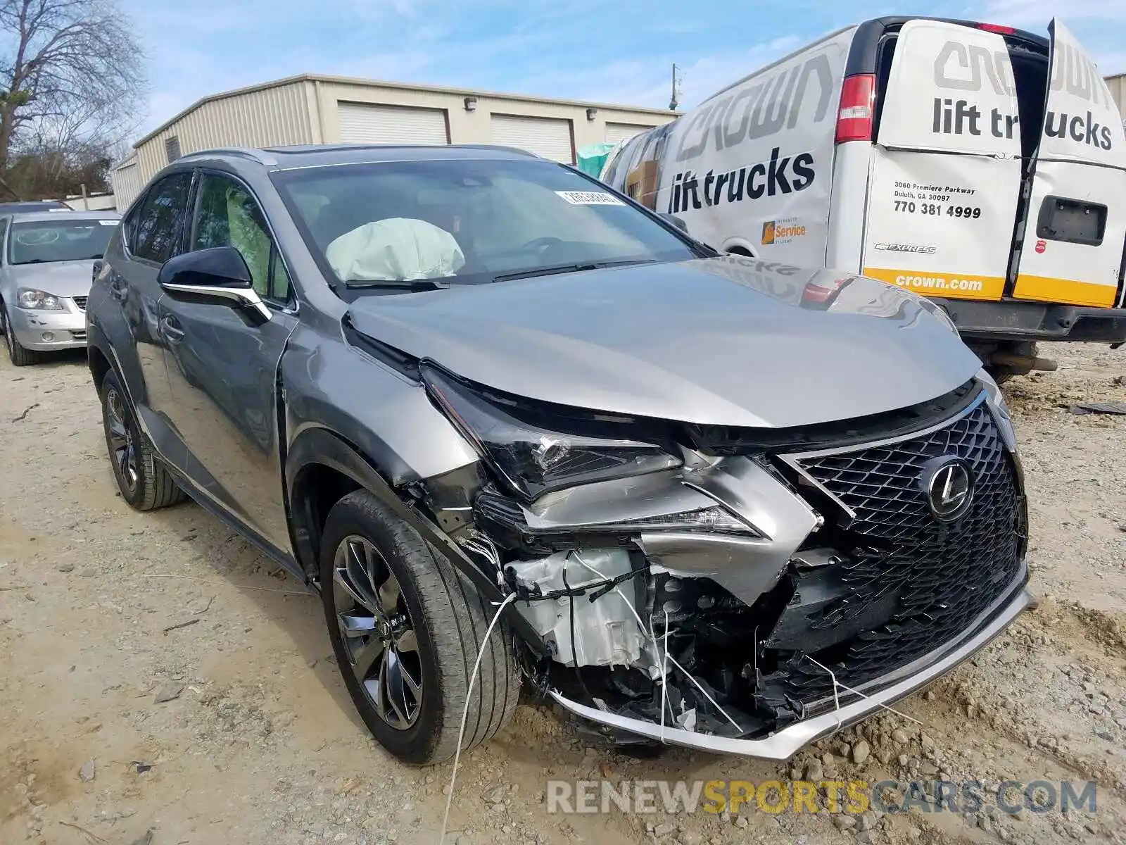 1 Photograph of a damaged car JTJYARBZ9K2126717 LEXUS NX 300 BAS 2019