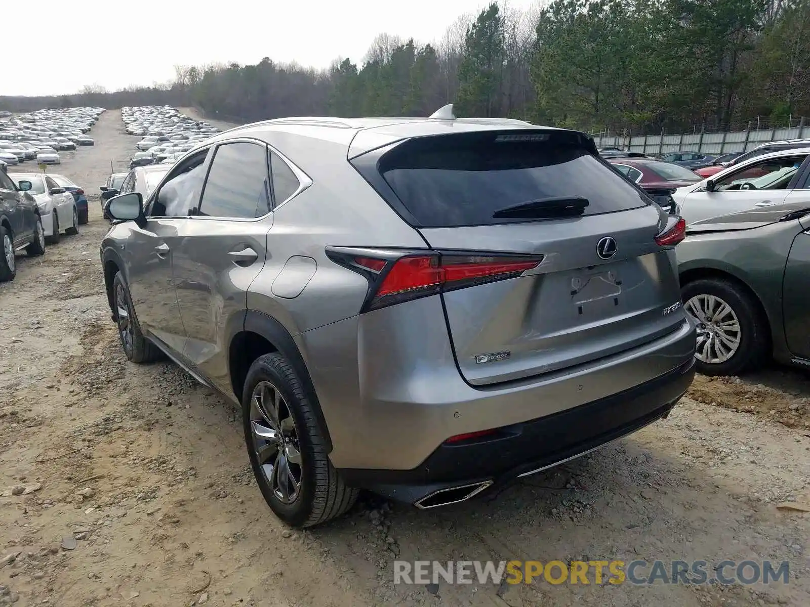 3 Photograph of a damaged car JTJYARBZ9K2126717 LEXUS NX 300 BAS 2019