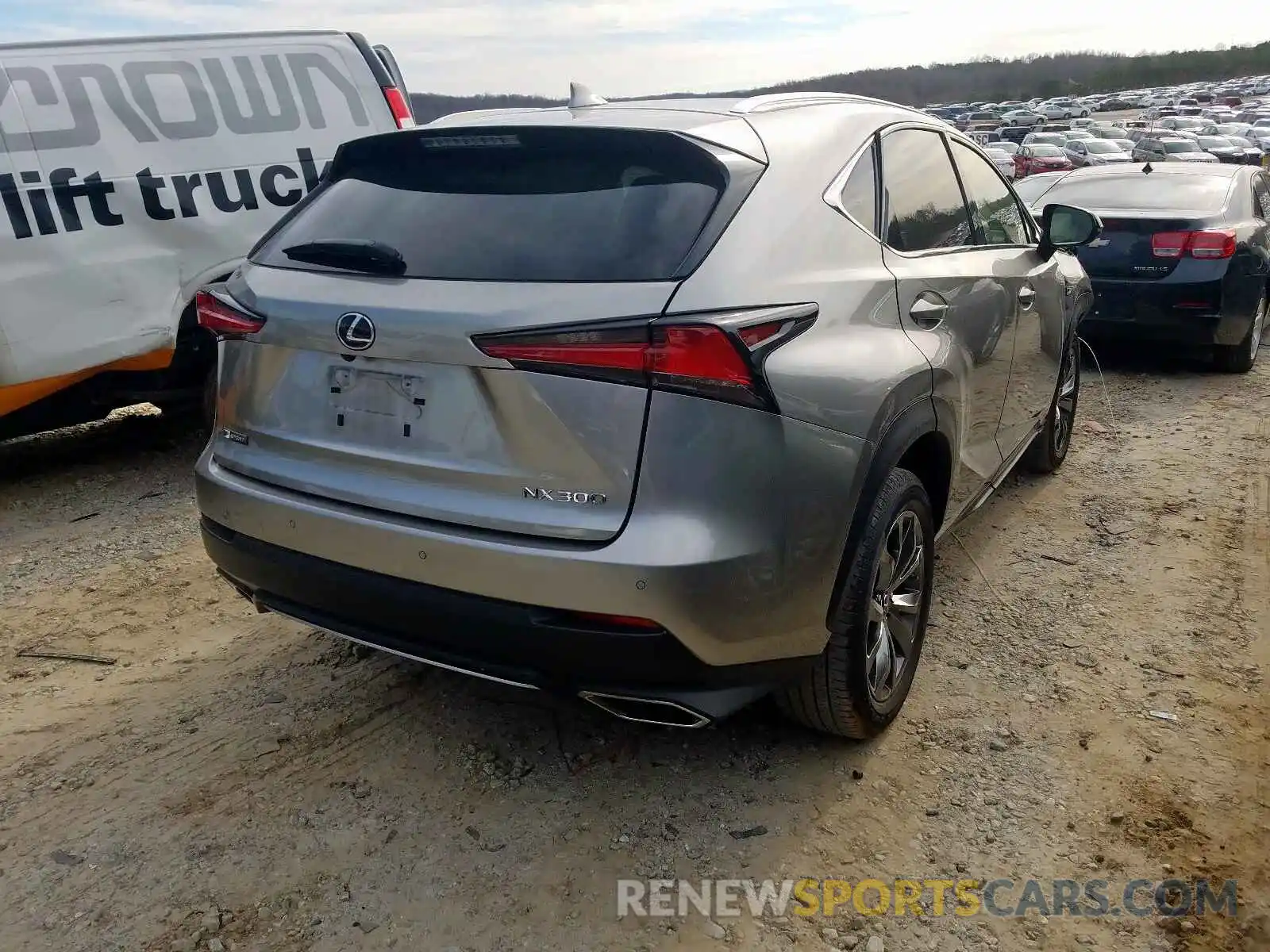 4 Photograph of a damaged car JTJYARBZ9K2126717 LEXUS NX 300 BAS 2019