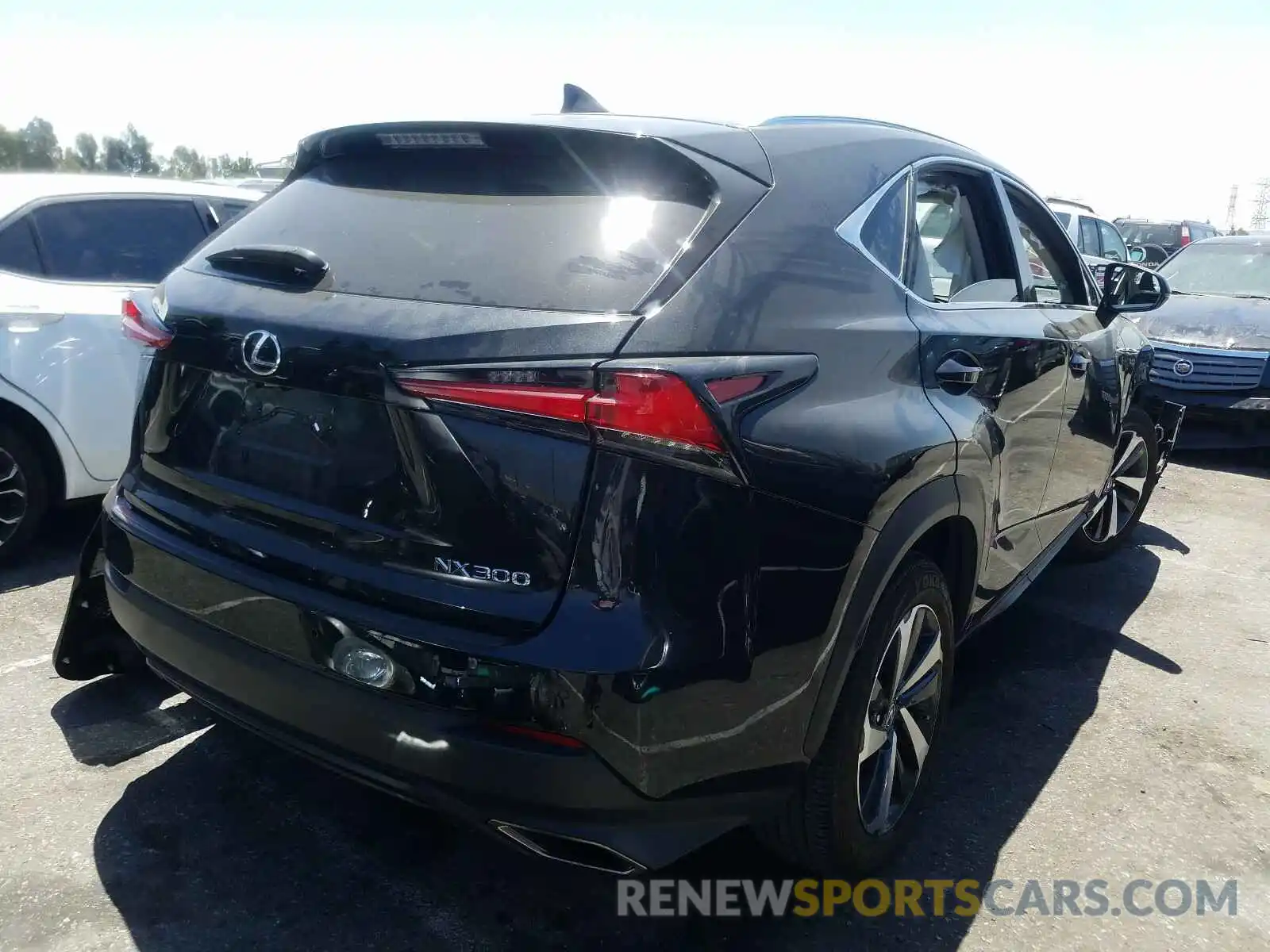 4 Photograph of a damaged car JTJYARBZ9K2126734 LEXUS NX 300 BAS 2019