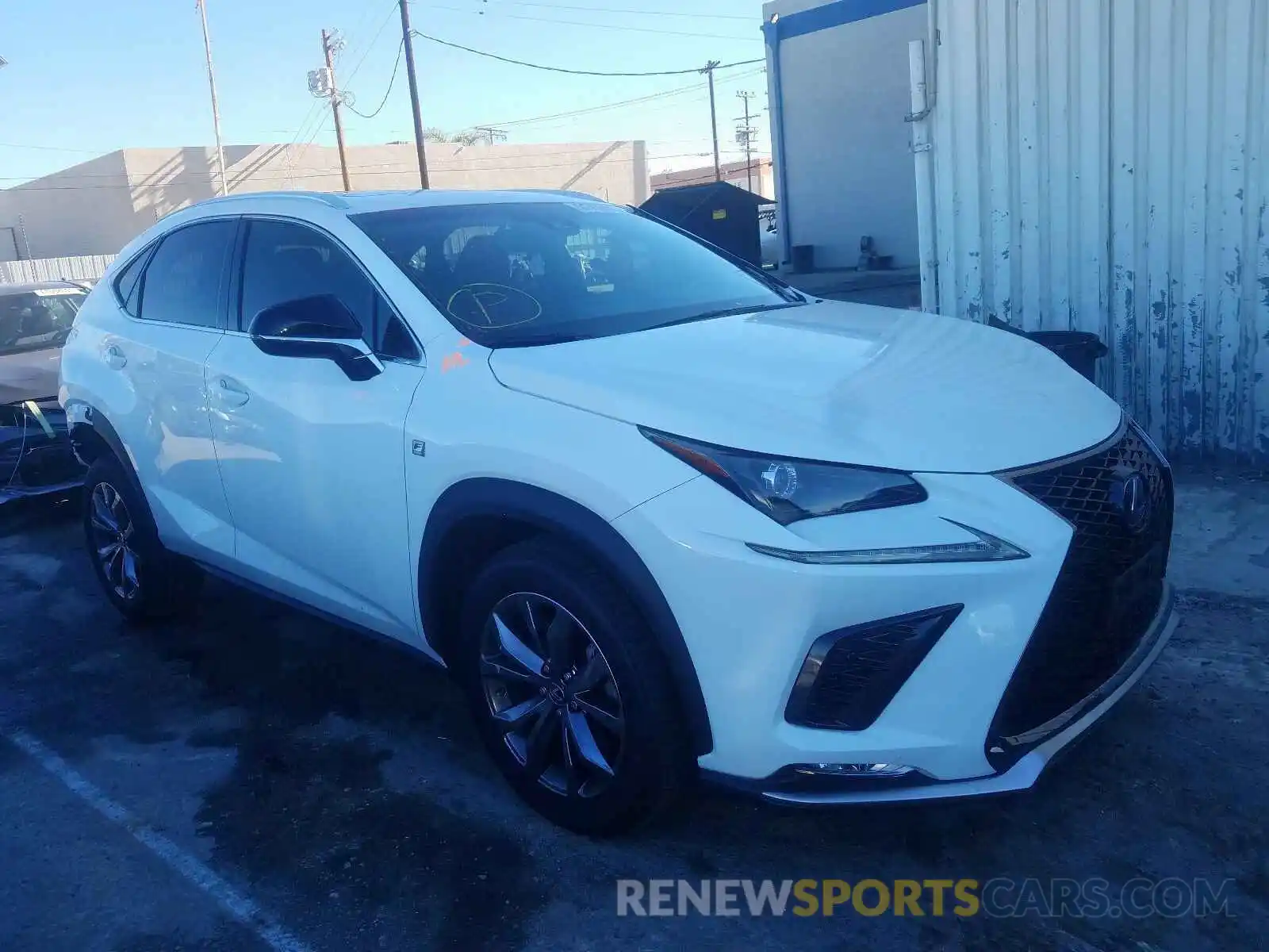 1 Фотография поврежденного автомобиля JTJYARBZ9K2138270 LEXUS NX 300 BAS 2019