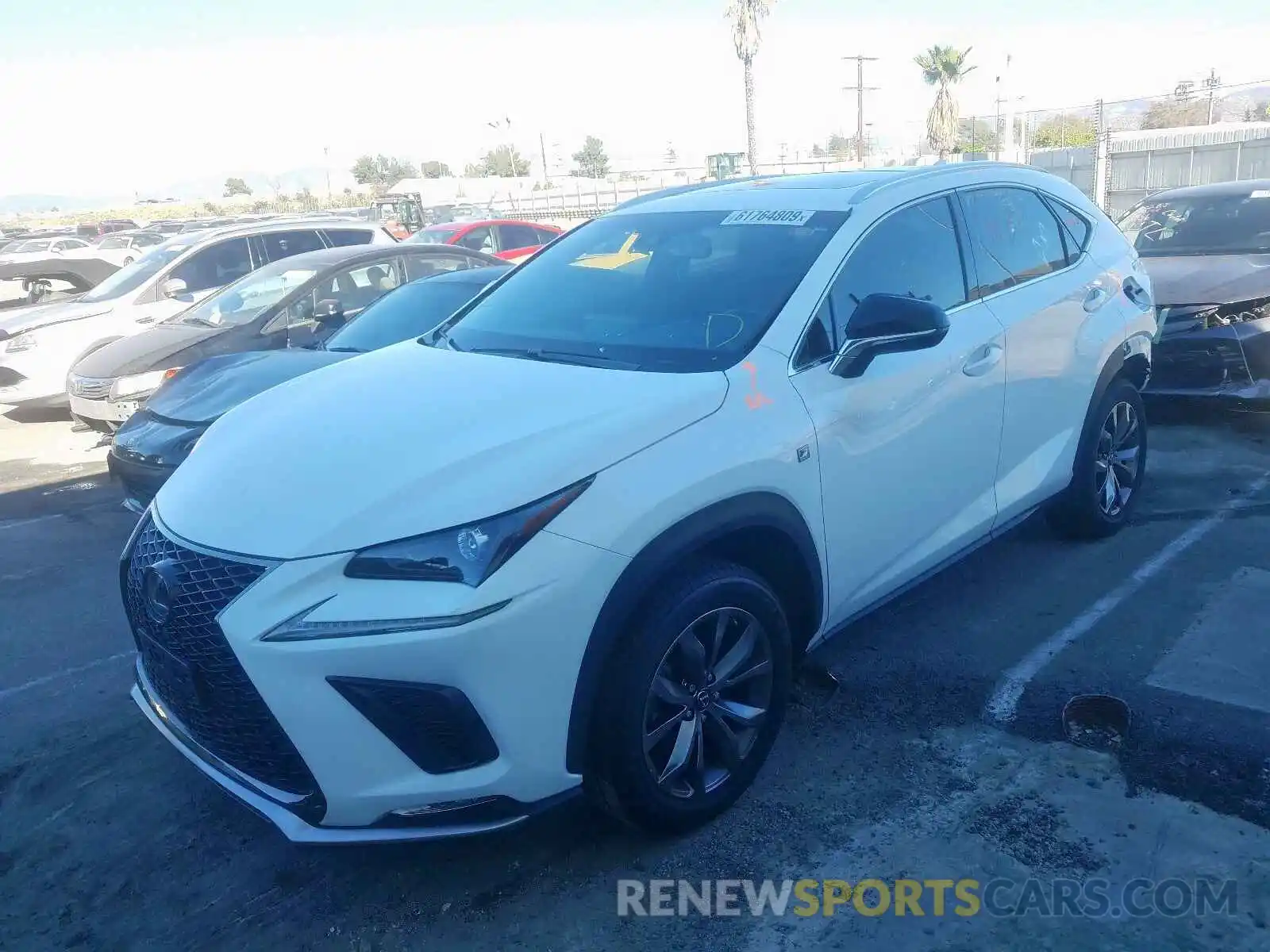 2 Photograph of a damaged car JTJYARBZ9K2138270 LEXUS NX 300 BAS 2019