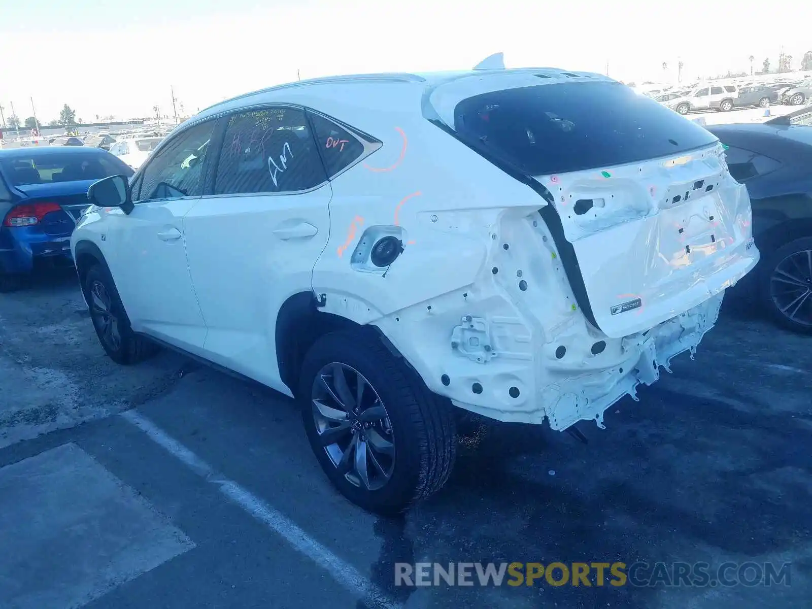 3 Photograph of a damaged car JTJYARBZ9K2138270 LEXUS NX 300 BAS 2019