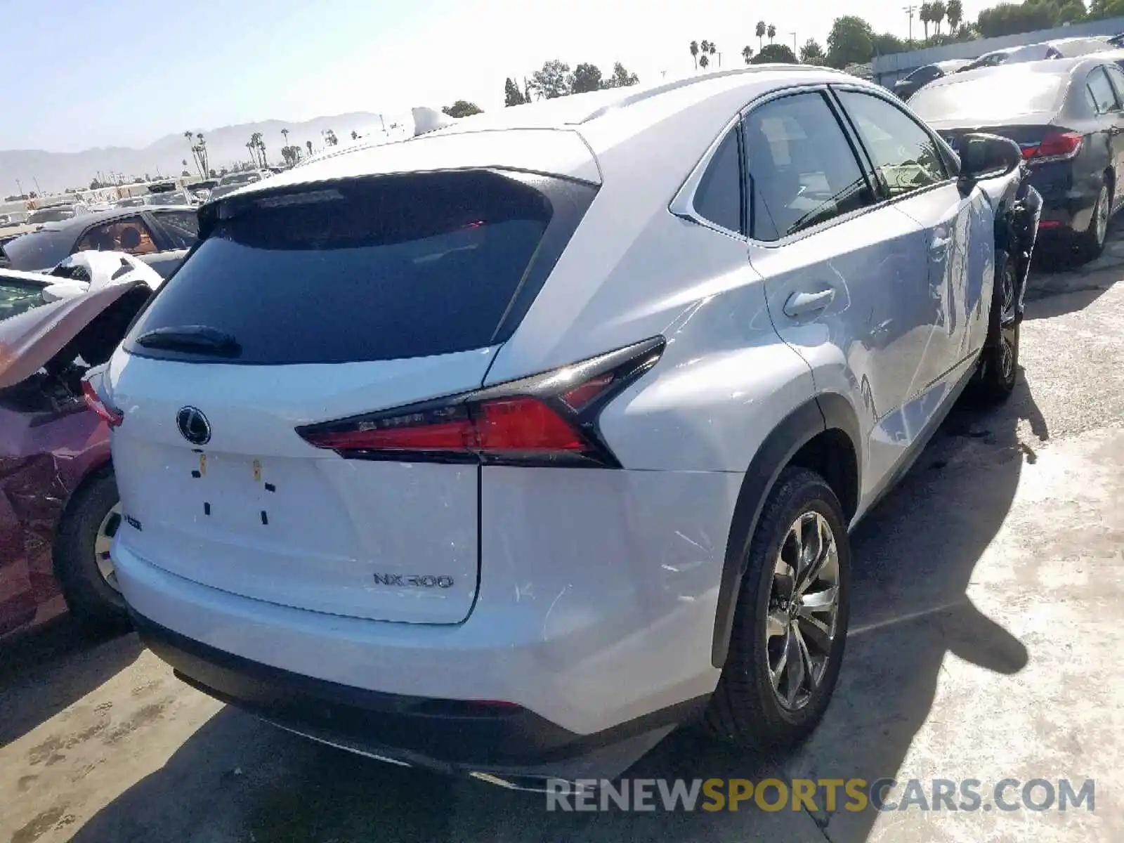 4 Photograph of a damaged car JTJYARBZ9K2142769 LEXUS NX 300 BAS 2019