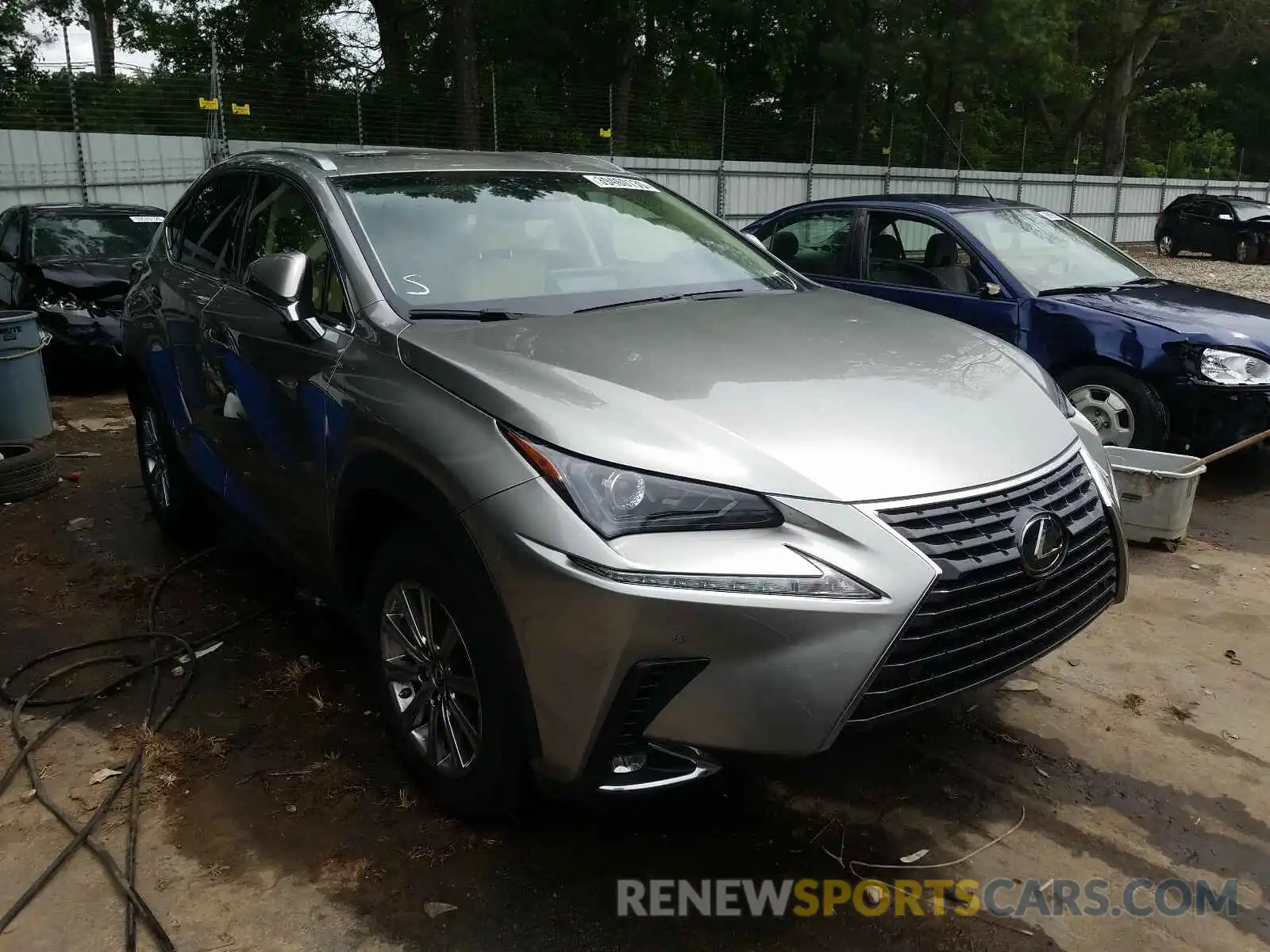 1 Photograph of a damaged car JTJYARBZ9K2145610 LEXUS NX 300 BAS 2019