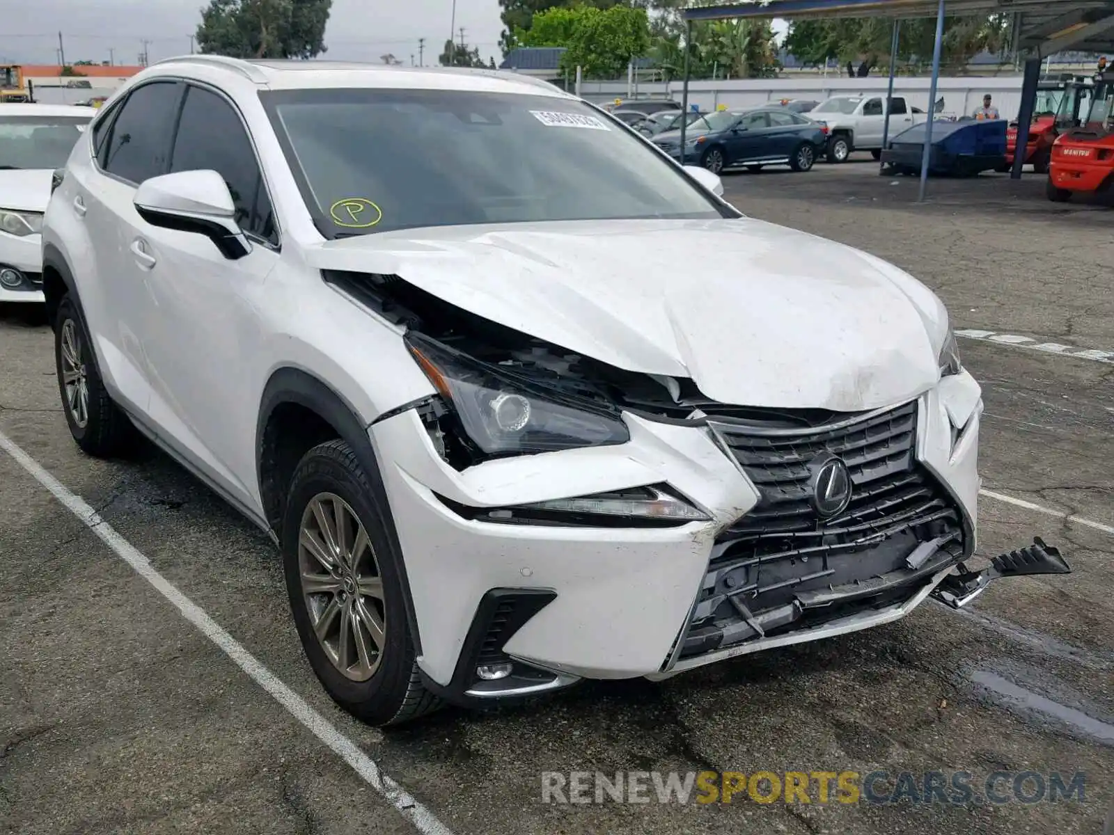 1 Photograph of a damaged car JTJYARBZ9K2149933 LEXUS NX 300 BAS 2019