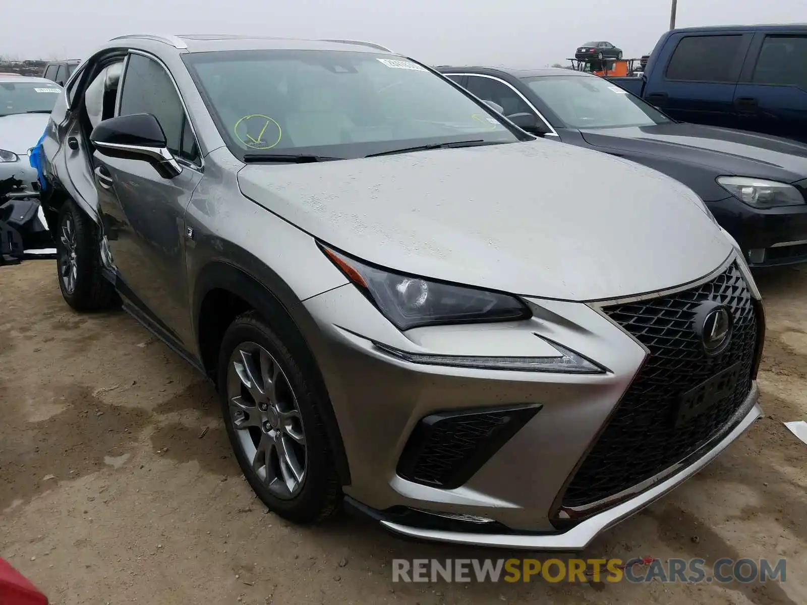 1 Photograph of a damaged car JTJYARBZ9K2150158 LEXUS NX 300 BAS 2019