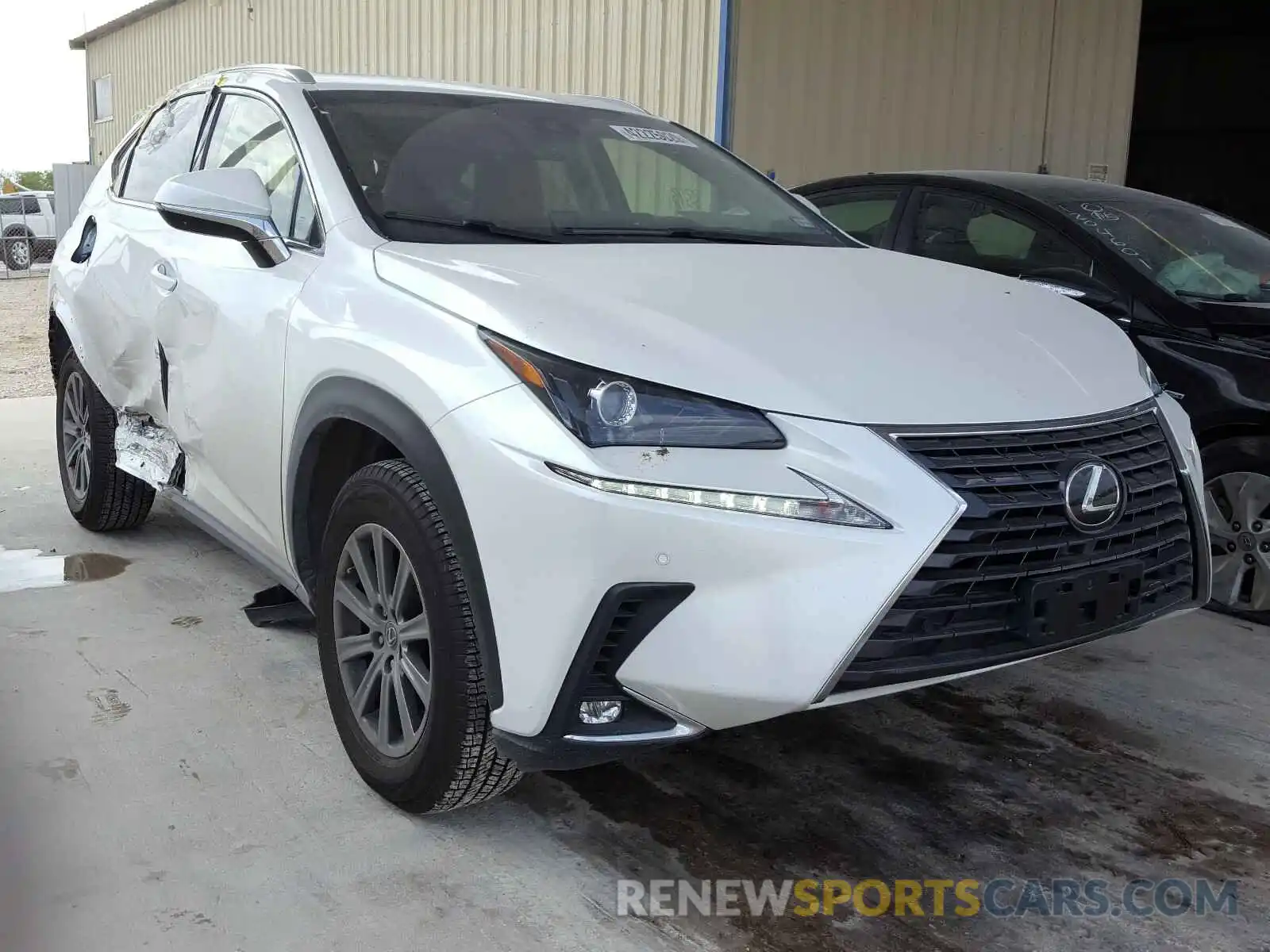 1 Фотография поврежденного автомобиля JTJYARBZXK2135314 LEXUS NX 300 BAS 2019